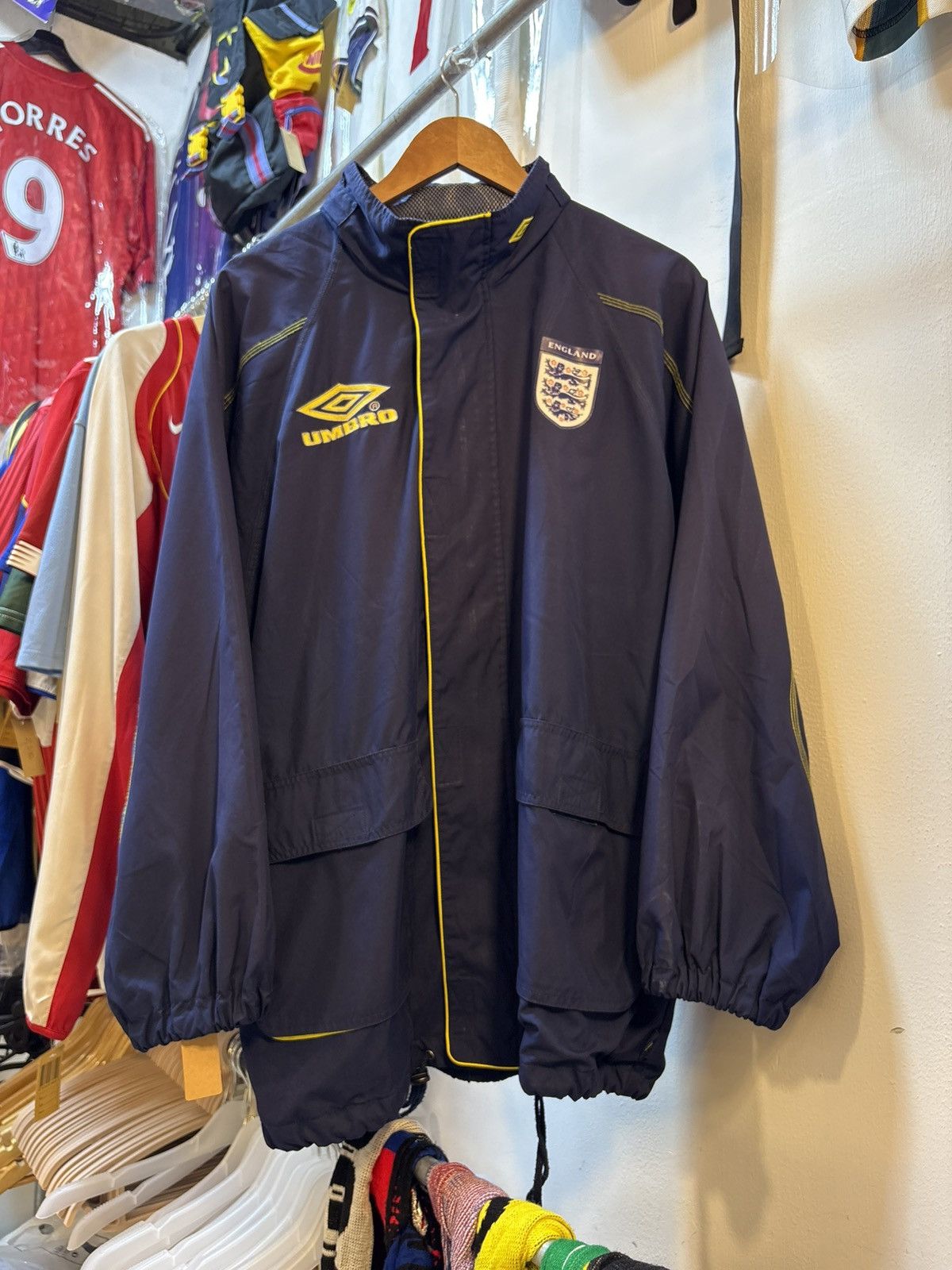 Umbro Vintage 90s England Football Team Tracksuit Size US S / EU 44-46 / 1 - 1 Thumbnail