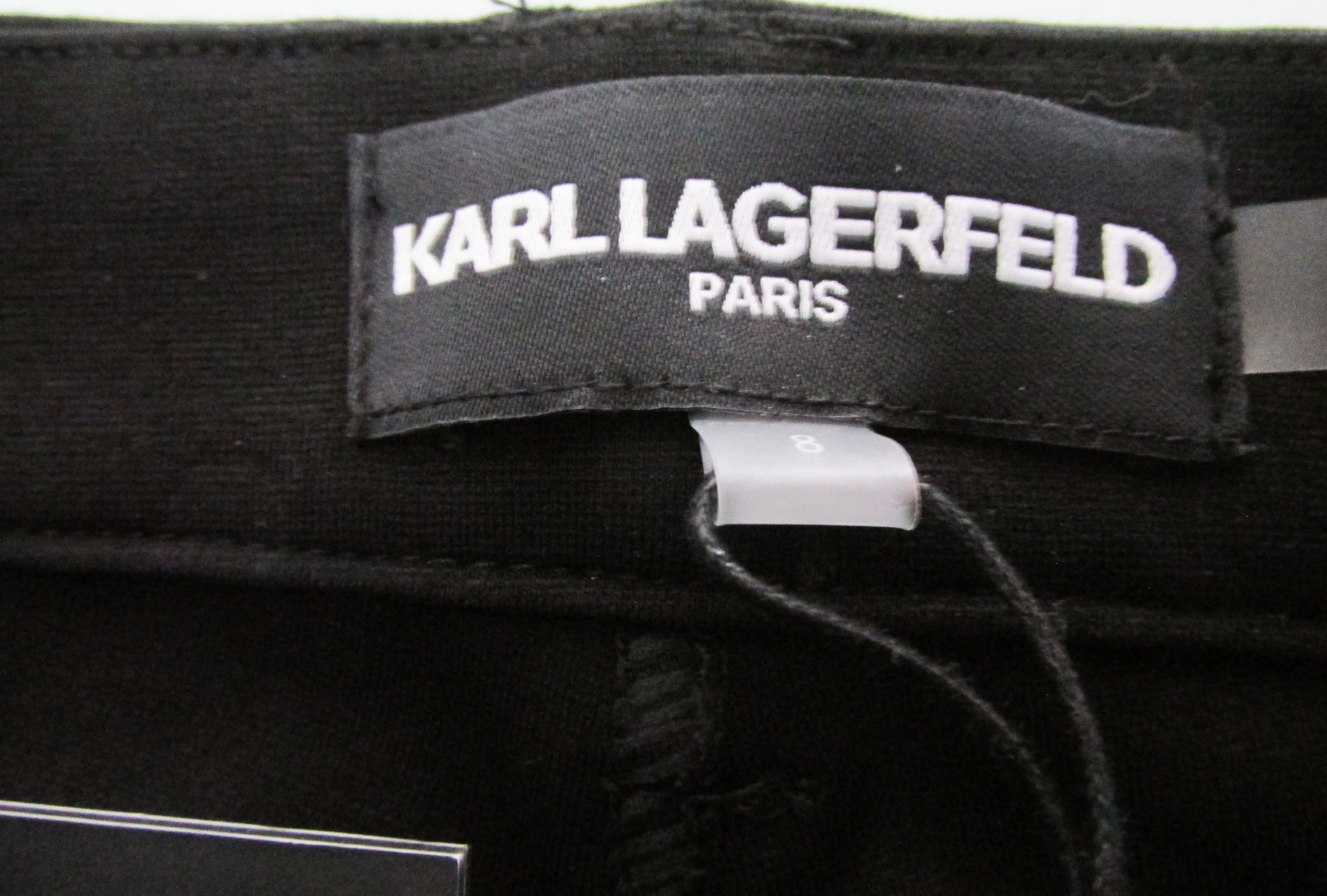 Karl Lagerfeld Karl Lagerfeld (NWT) Women's Studded Leggings Size 8 Size 30" / US 8 / IT 44 - 2 Thumbnail