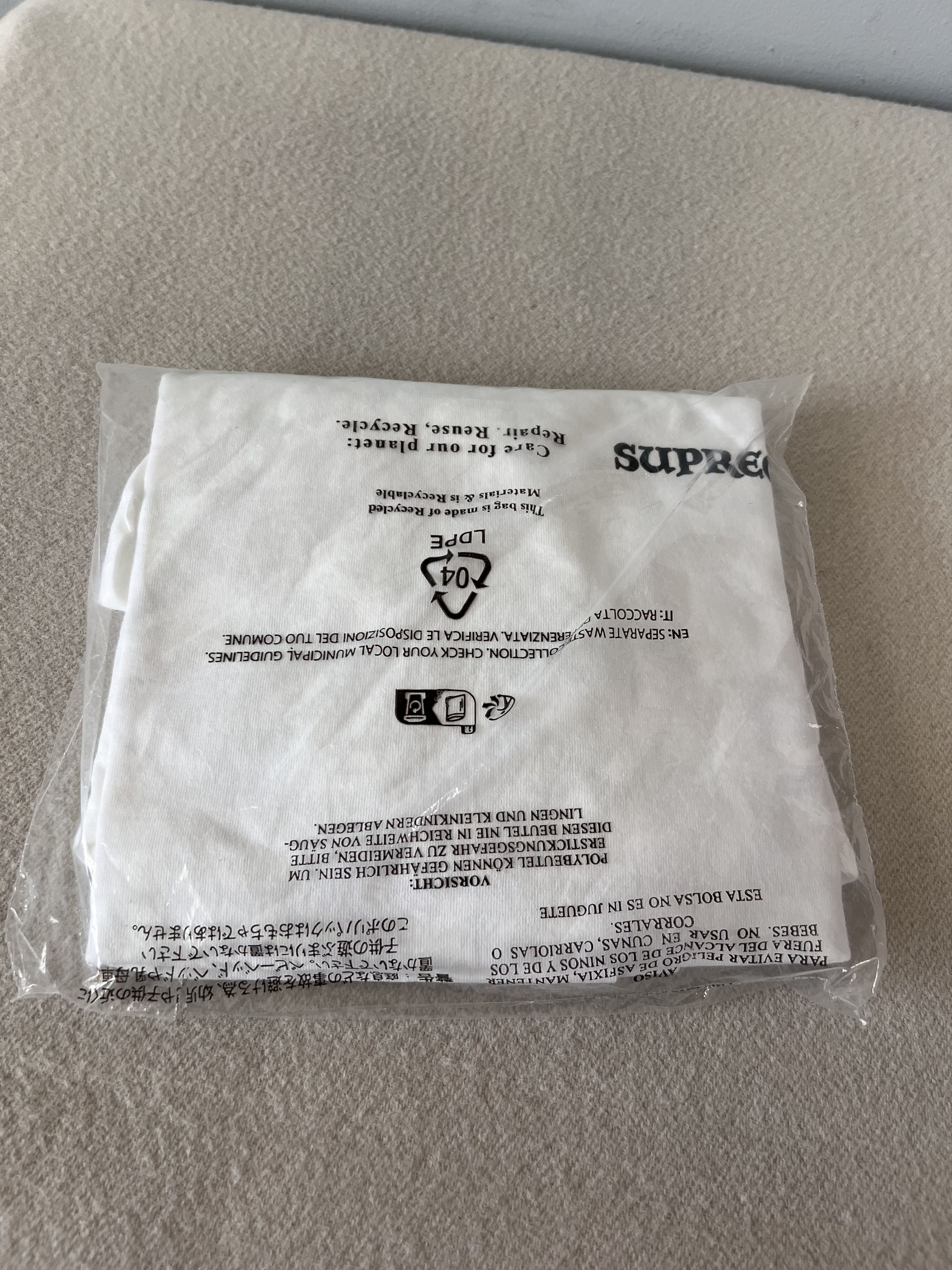 Supreme Supreme Worship Tee in White Size US L / EU 52-54 / 3 - 3 Thumbnail