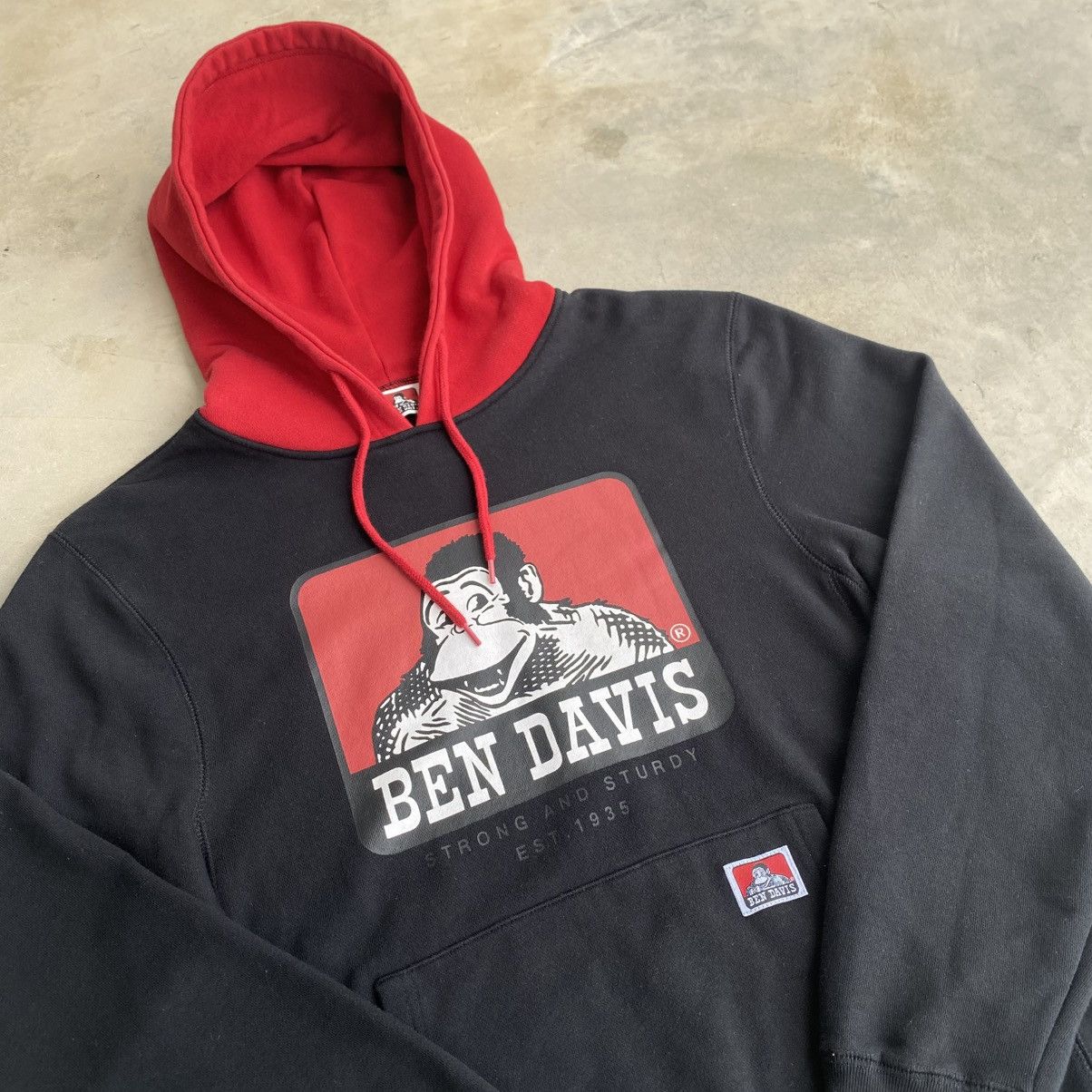 Ben Davis Ben Davis Big Logo Pullover Hoodie (Size M | Fits S–M) Size US M / EU 48-50 / 2 - 2 Thumbnail