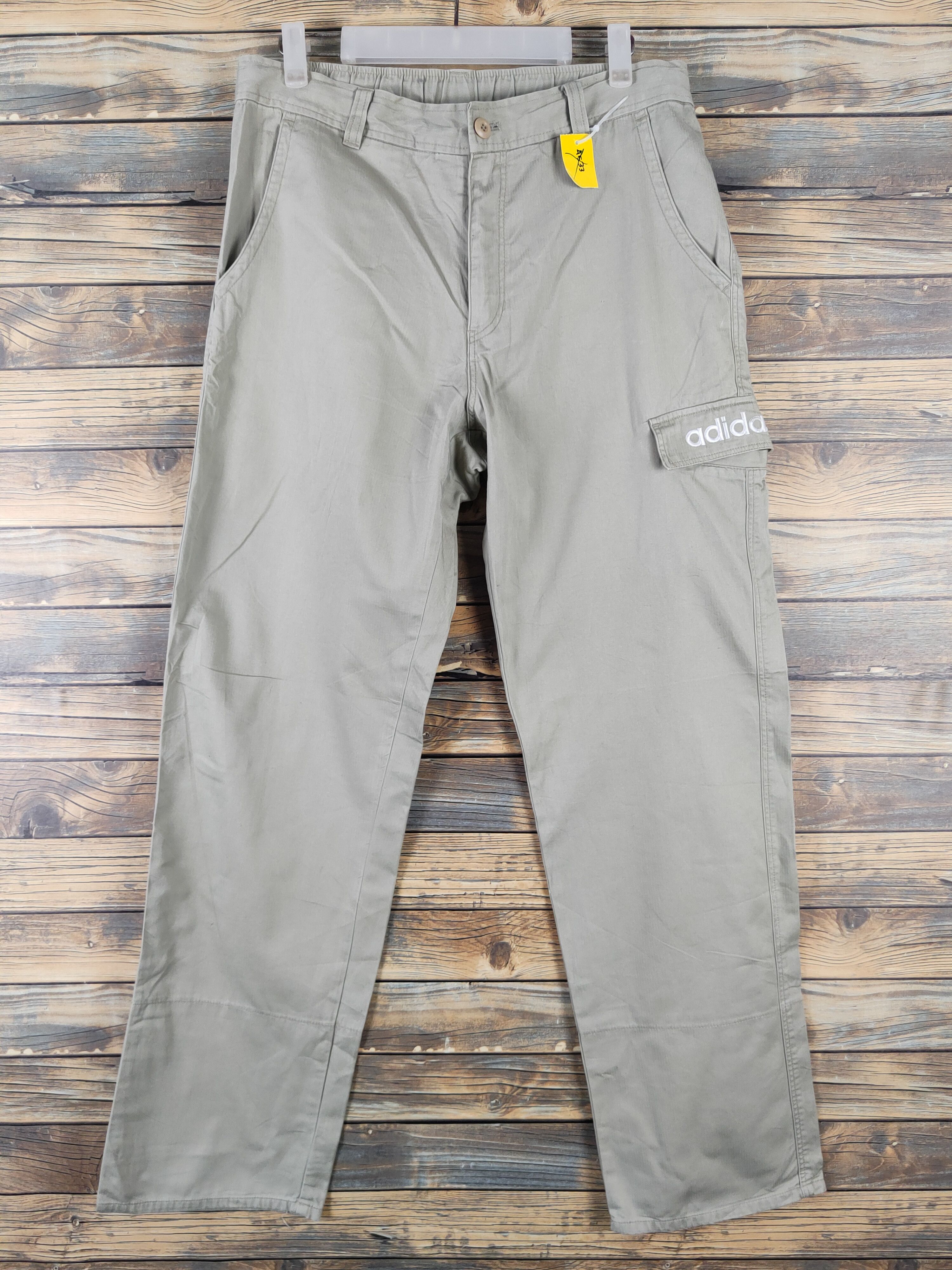 Adidas Adidas Green Multipocket Tactical Cargo Pants #W1894 Size US 32 / EU 48 - 1 Thumbnail