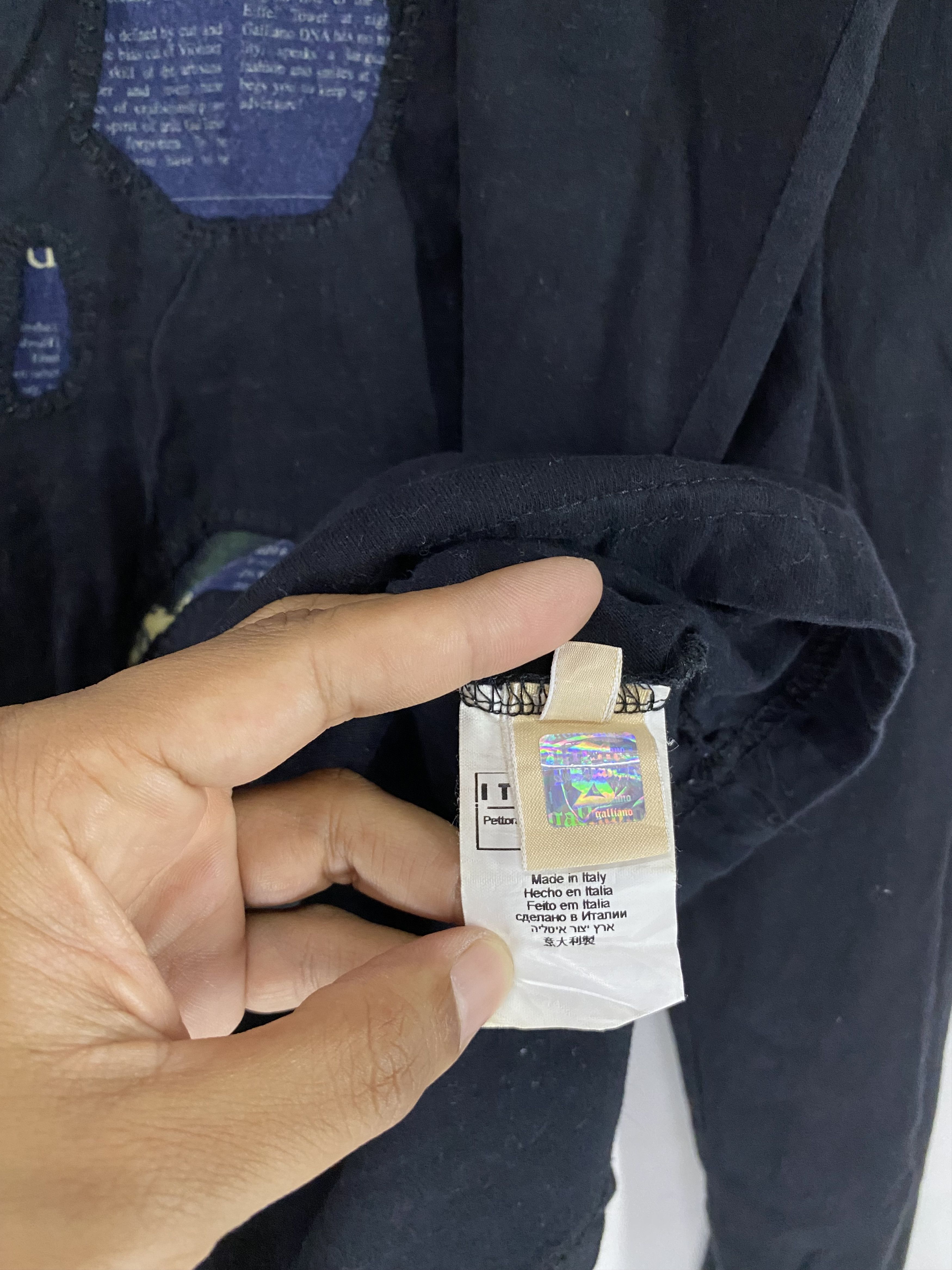 Designer × John Galliano John Galliano Skull patch longsleeve shirt Size US L / EU 52-54 / 3 - 9 Thumbnail