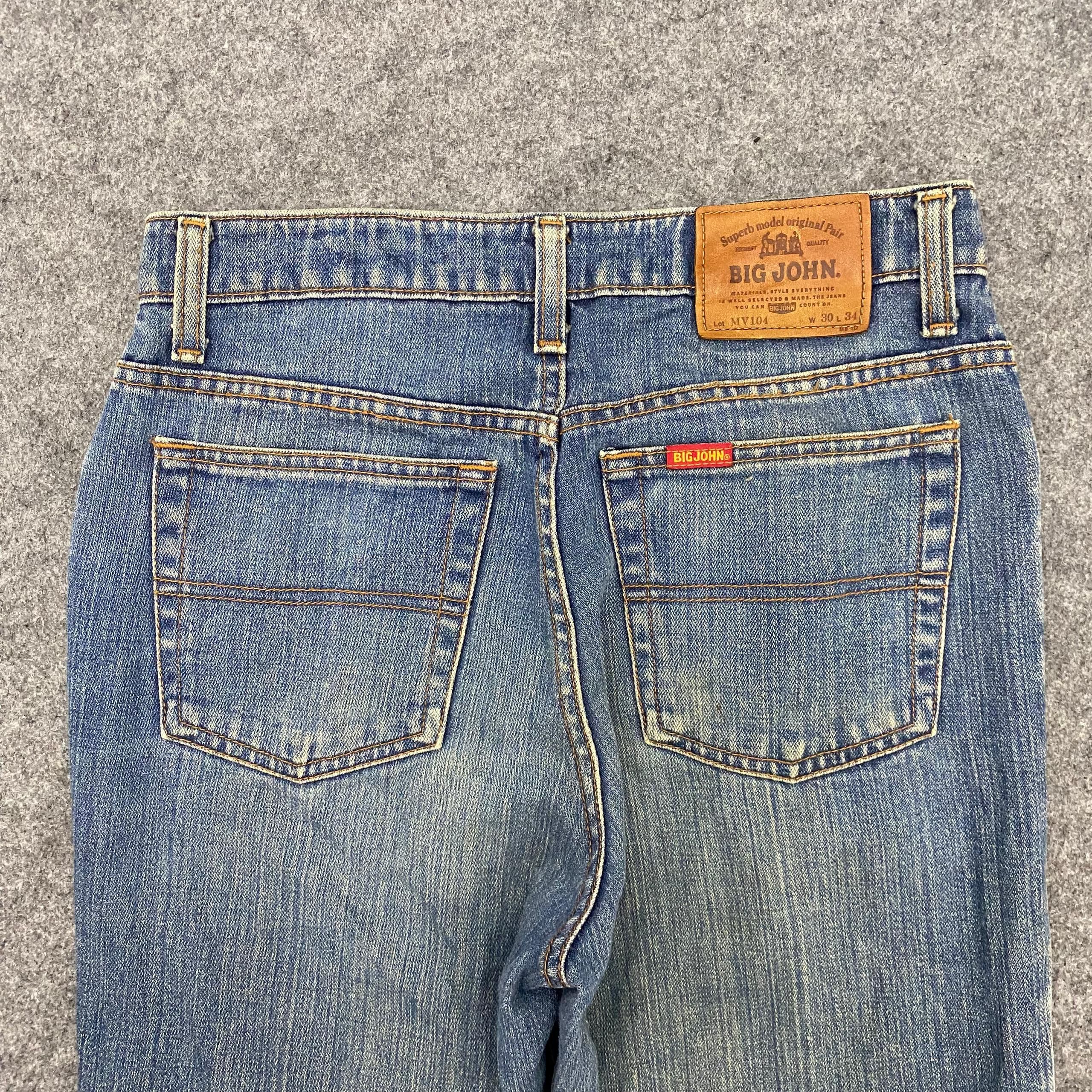 Big John 💥Best Offer💥Vintage Big John Workers Denim Size US 30 / EU 46 - 13 Thumbnail