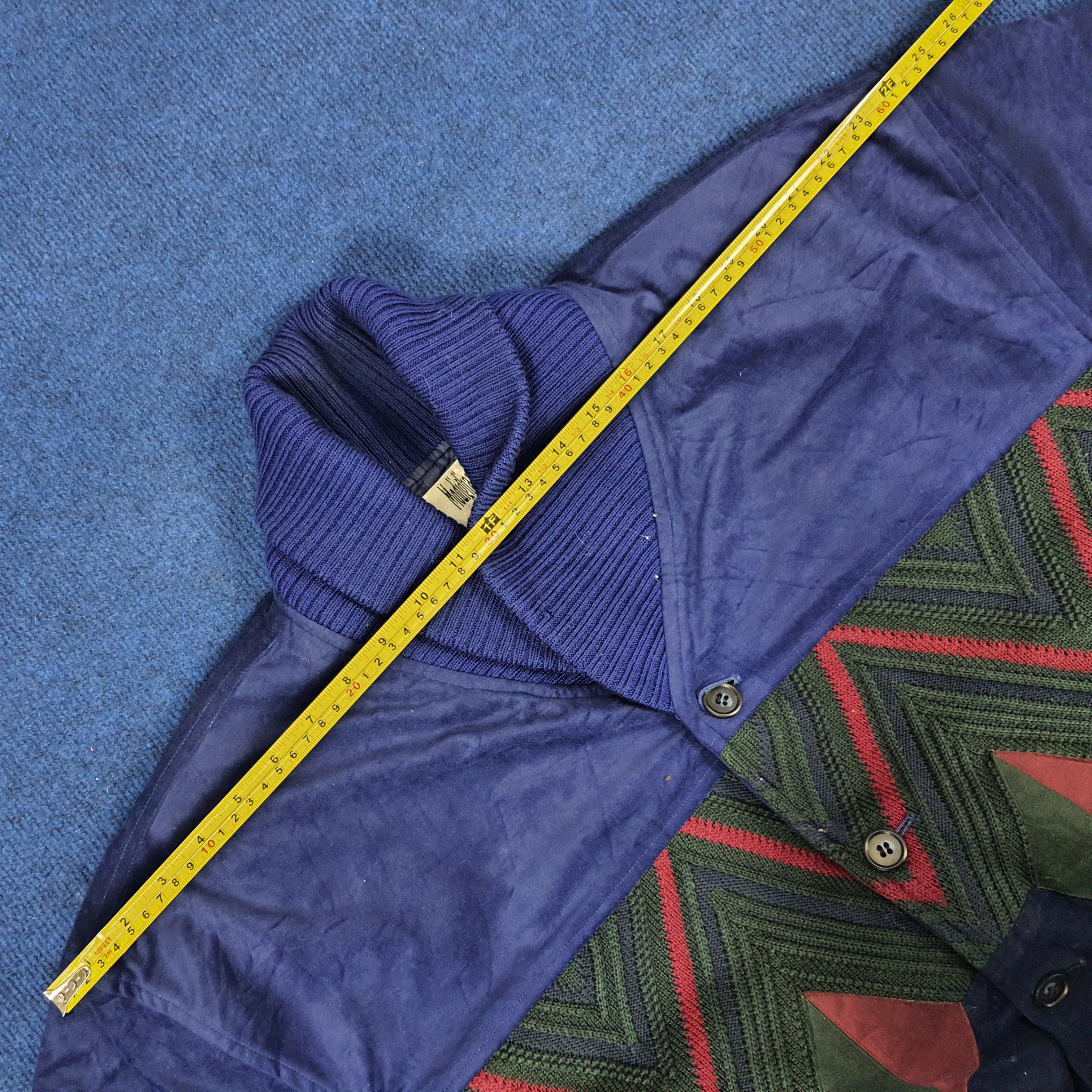 Vintage Vintage Modigliani Italian Designer Knitted Jacket Size US XL / EU 56 / 4 - 9 Thumbnail