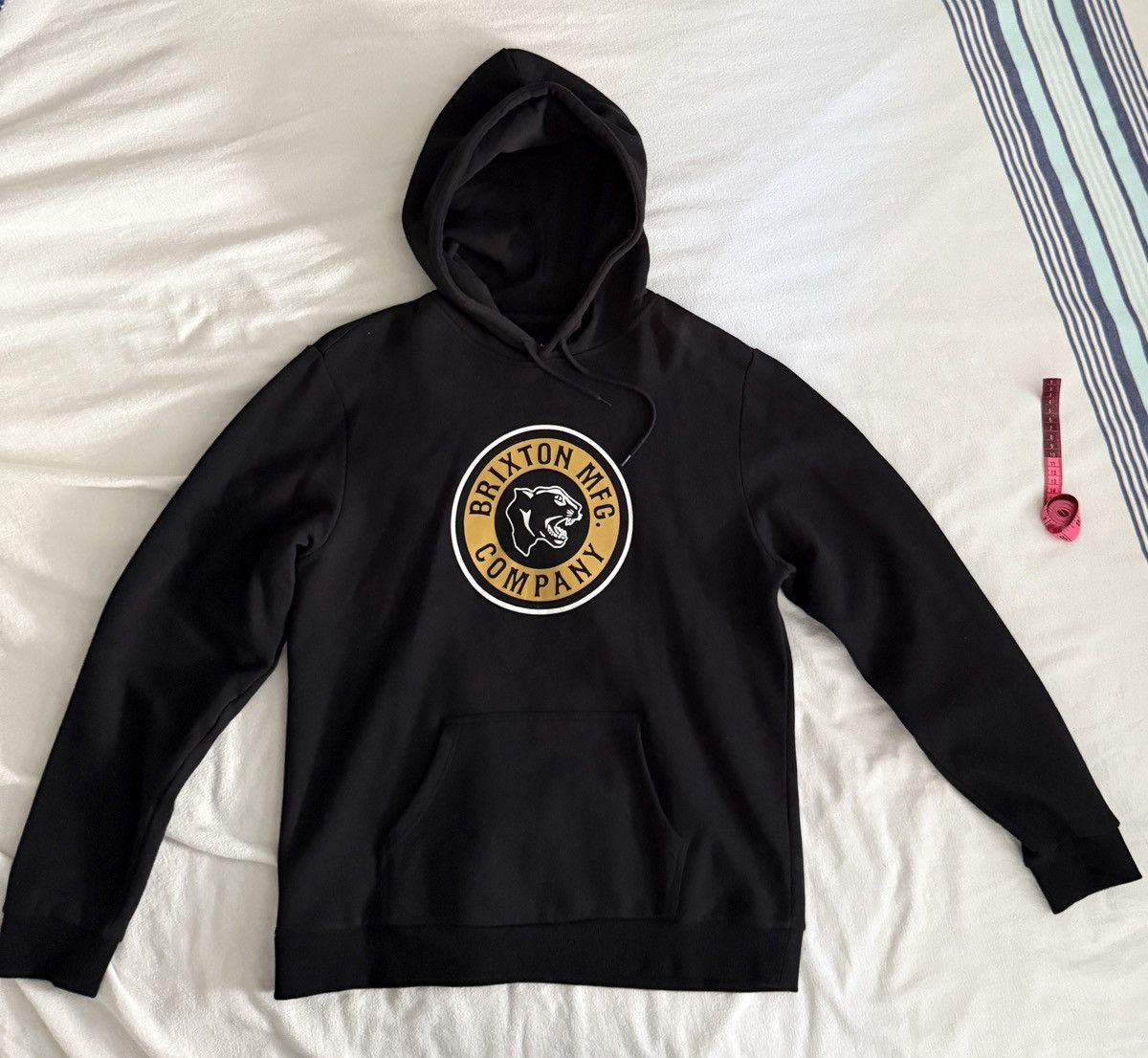 Brixton Fleece Hoodie with Panther Logo Size US M / EU 48-50 / 2 - 1 Thumbnail