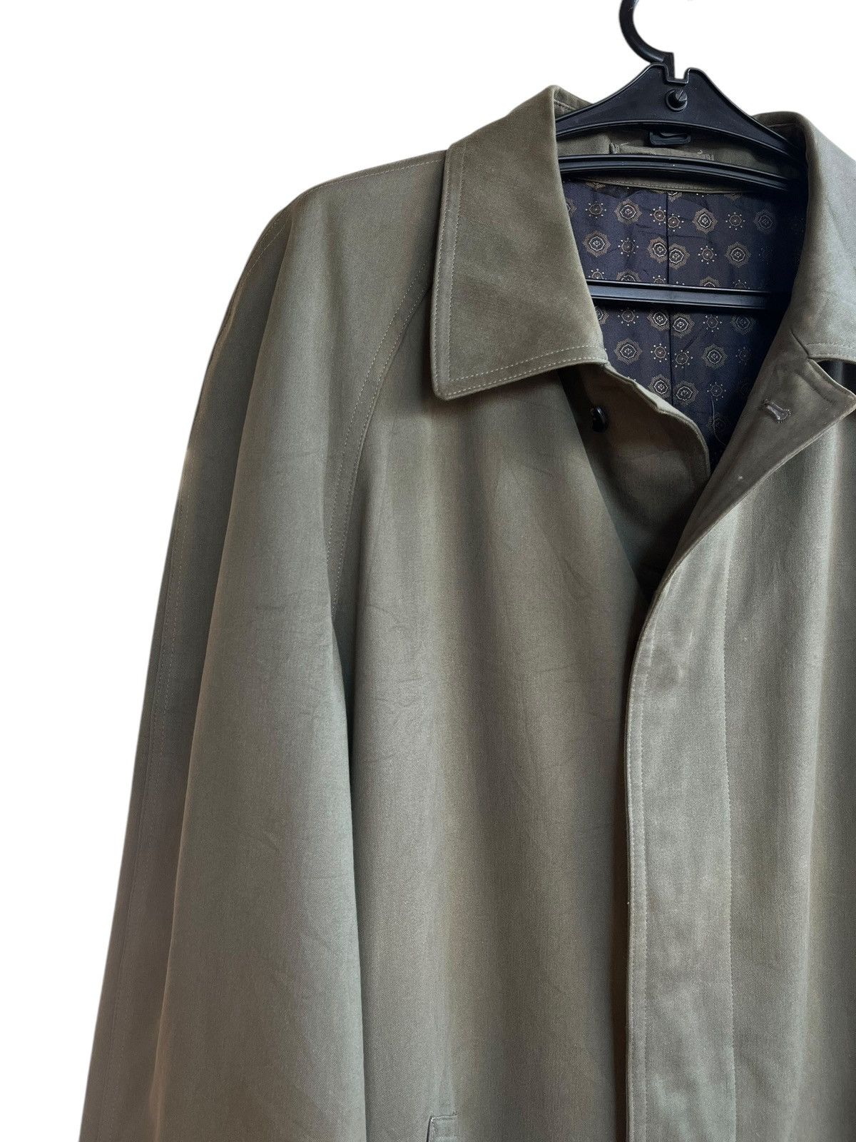 Vintage YVES SAINT LAUREN POUR HOMME TRENCH COAT Size US L / EU 52-54 / 3 - 2 Thumbnail