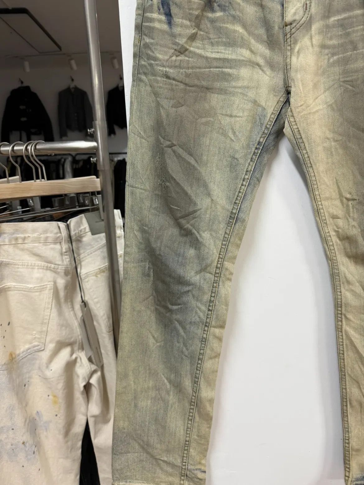Raf Simons Raf Simons Sz M Raf by Raf Simons Mud Wash Denim-2506 Size US 32 / EU 48 - 5 Thumbnail