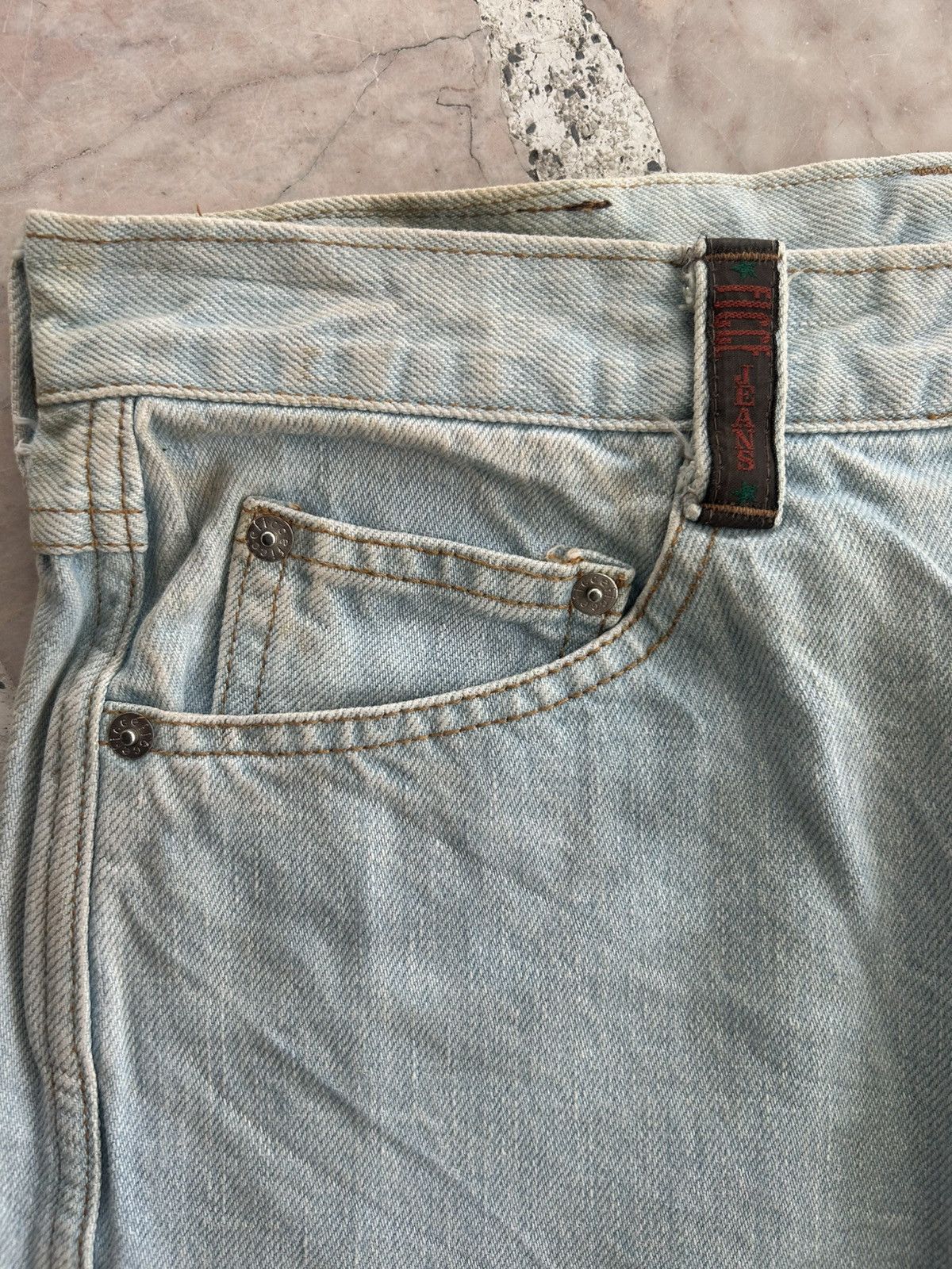 Japanese Brand Ficce Jeans Japan Vintage Denim Size US 32 / EU 48 - 5 Thumbnail