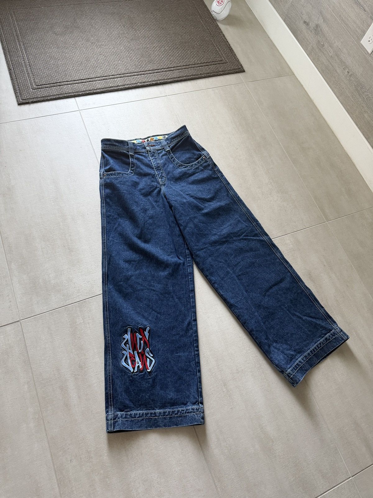 JNCO Rollin 26 inch leg opening darkstone Size US 32 / EU 48 - 1 Thumbnail