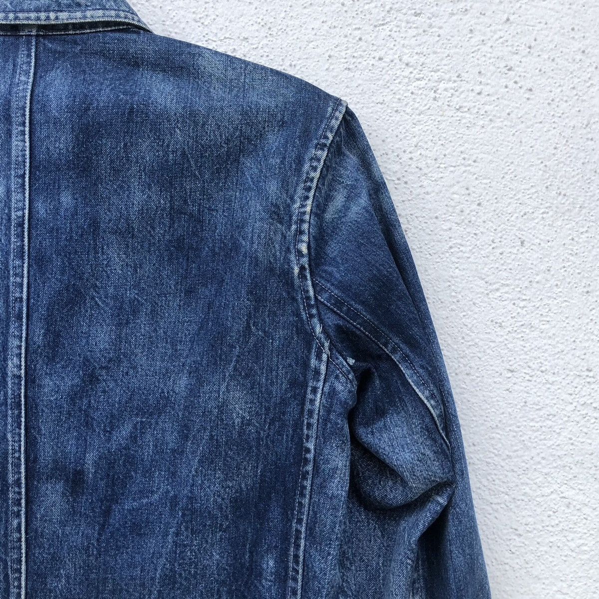 Y's for Men Vintage 80s Y’s For Mens Denim Chore Jacket Size US M / EU 48-50 / 2 - 15 Thumbnail