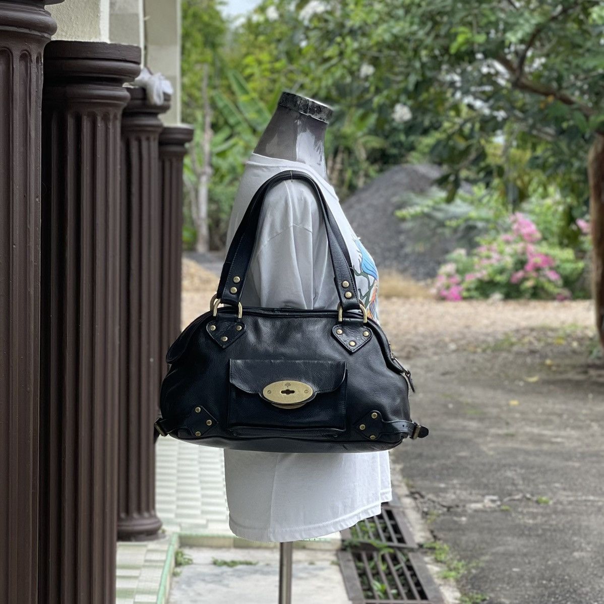 Mulberry 🔥 Mulberry Knightsbridge Leather Bag Size ONE SIZE - 1 Thumbnail