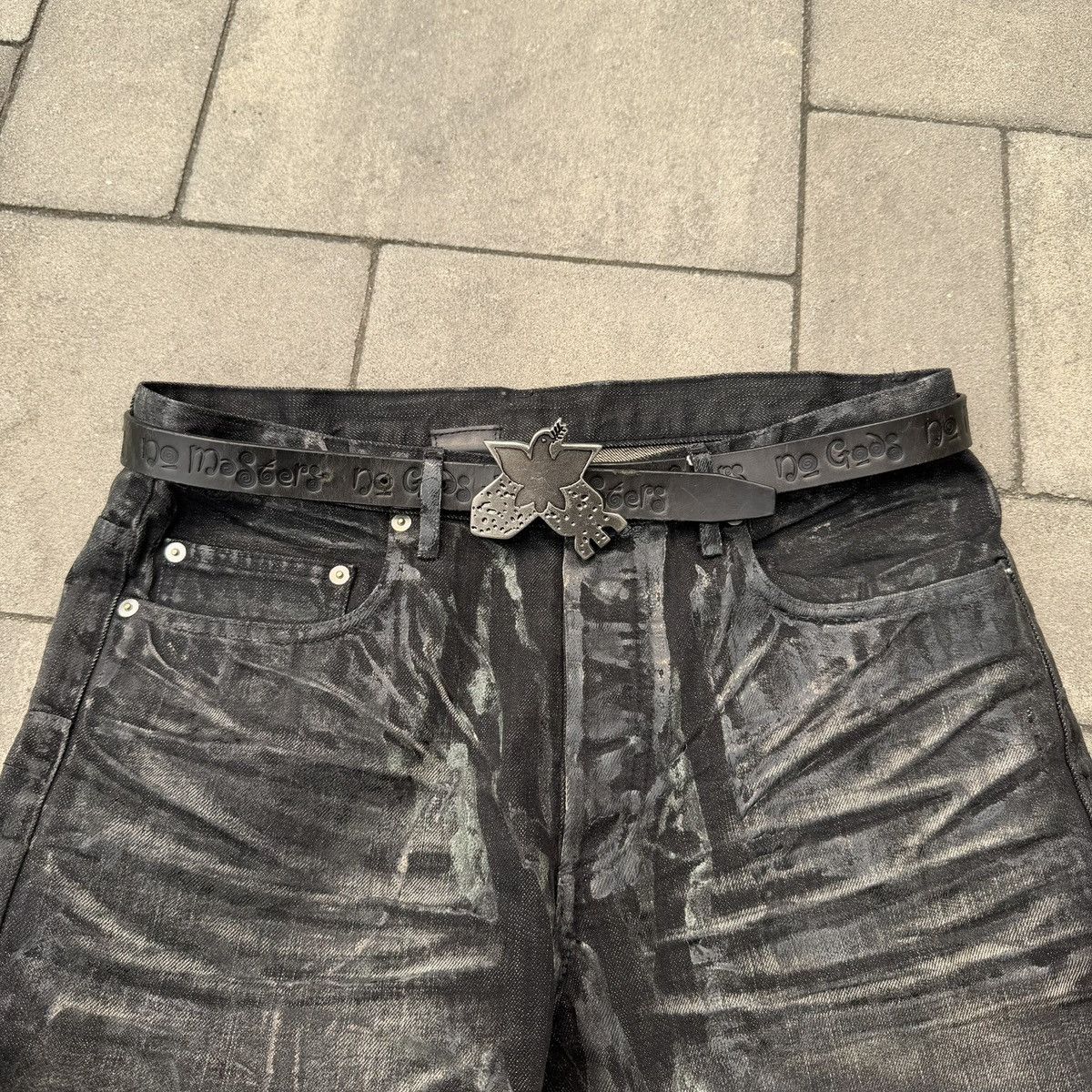 Undercover SS03 Underscover Scab “D-Link” Flared Denim | Grailed