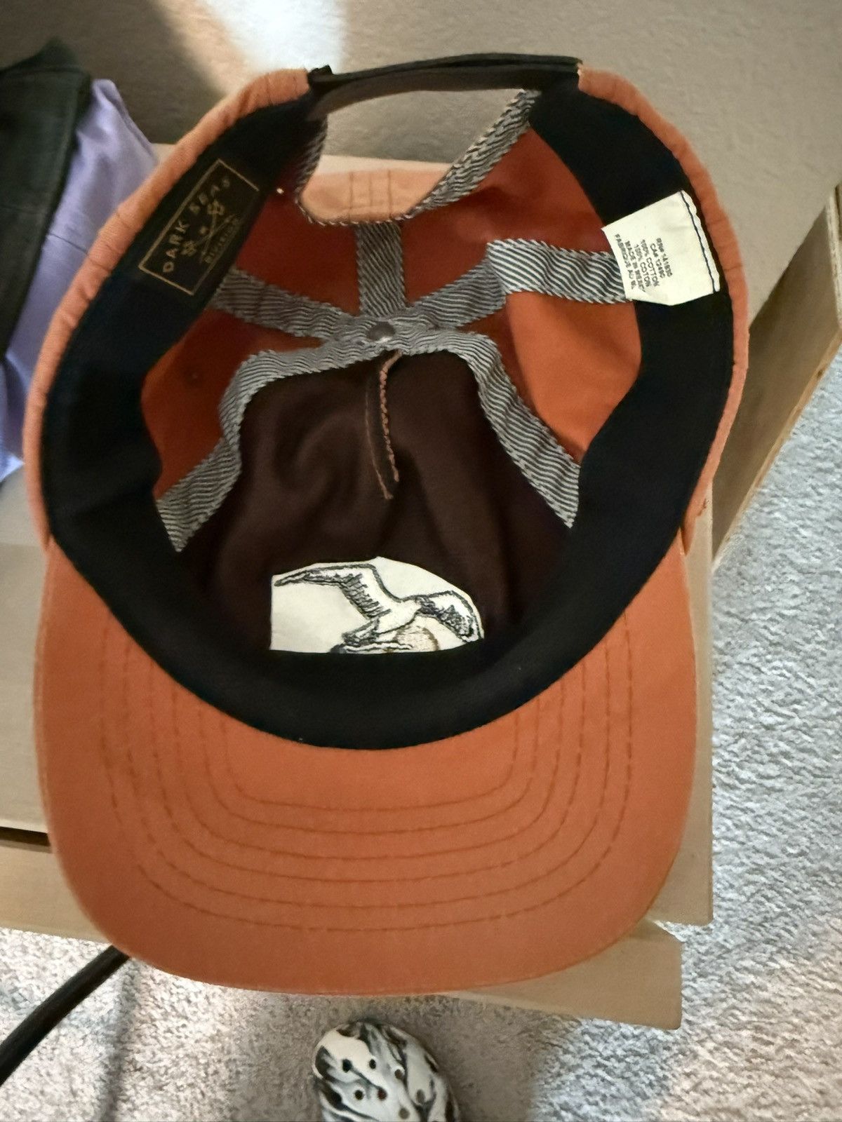 Dark Seas Division × Vintage Dark Seas Seagull/ bird hat pinkish orange Size ONE SIZE - 4 Thumbnail