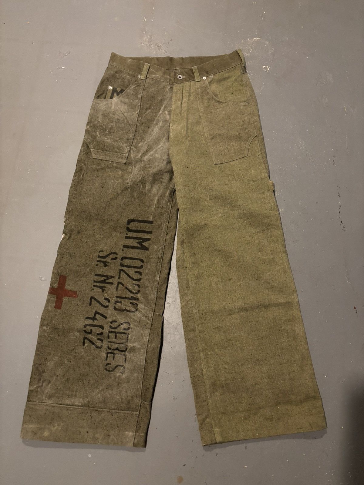 Vintage Maddix Spencer Romanian duffle pants 34x32 Size US 34 / EU 50 - 1 Thumbnail