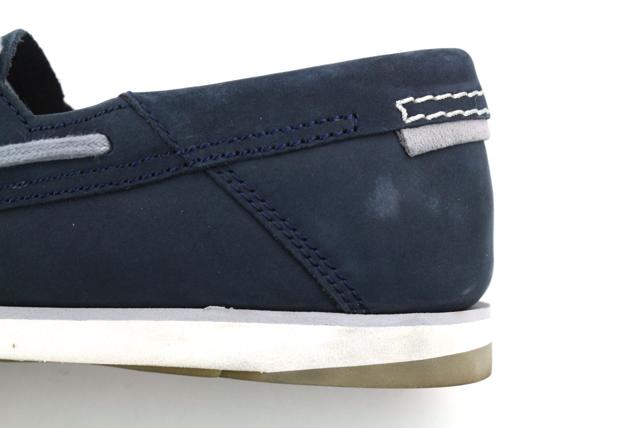 Timberland A416H UK7 Blue Leather Slip On Loafer 80997 Size US 7.5 / EU 40-41 - 14 Thumbnail