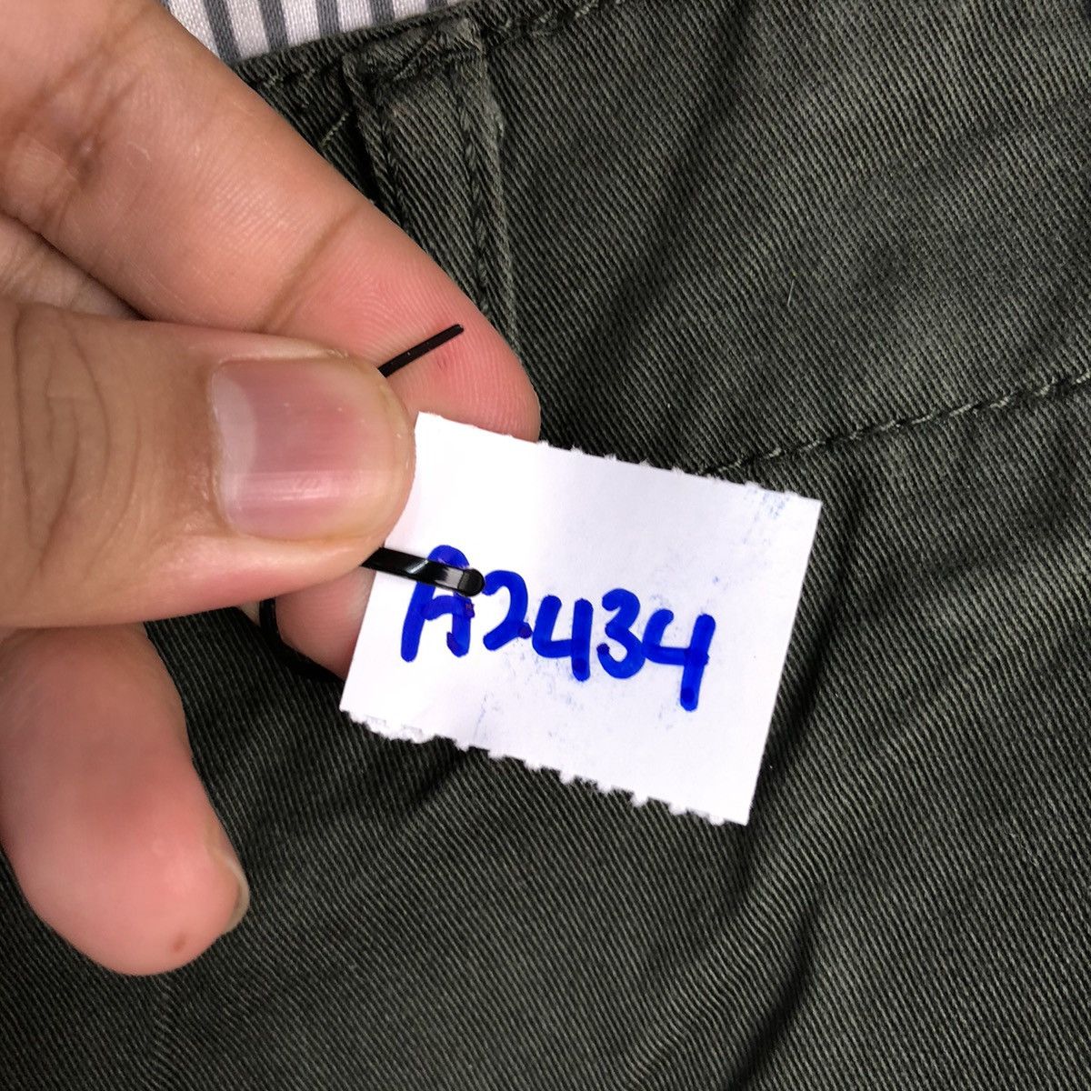 Japanese Brand Imp green Cargo buckle back utility Multipocket Pants #A2434 Size US 28 / EU 44 - 13 Thumbnail