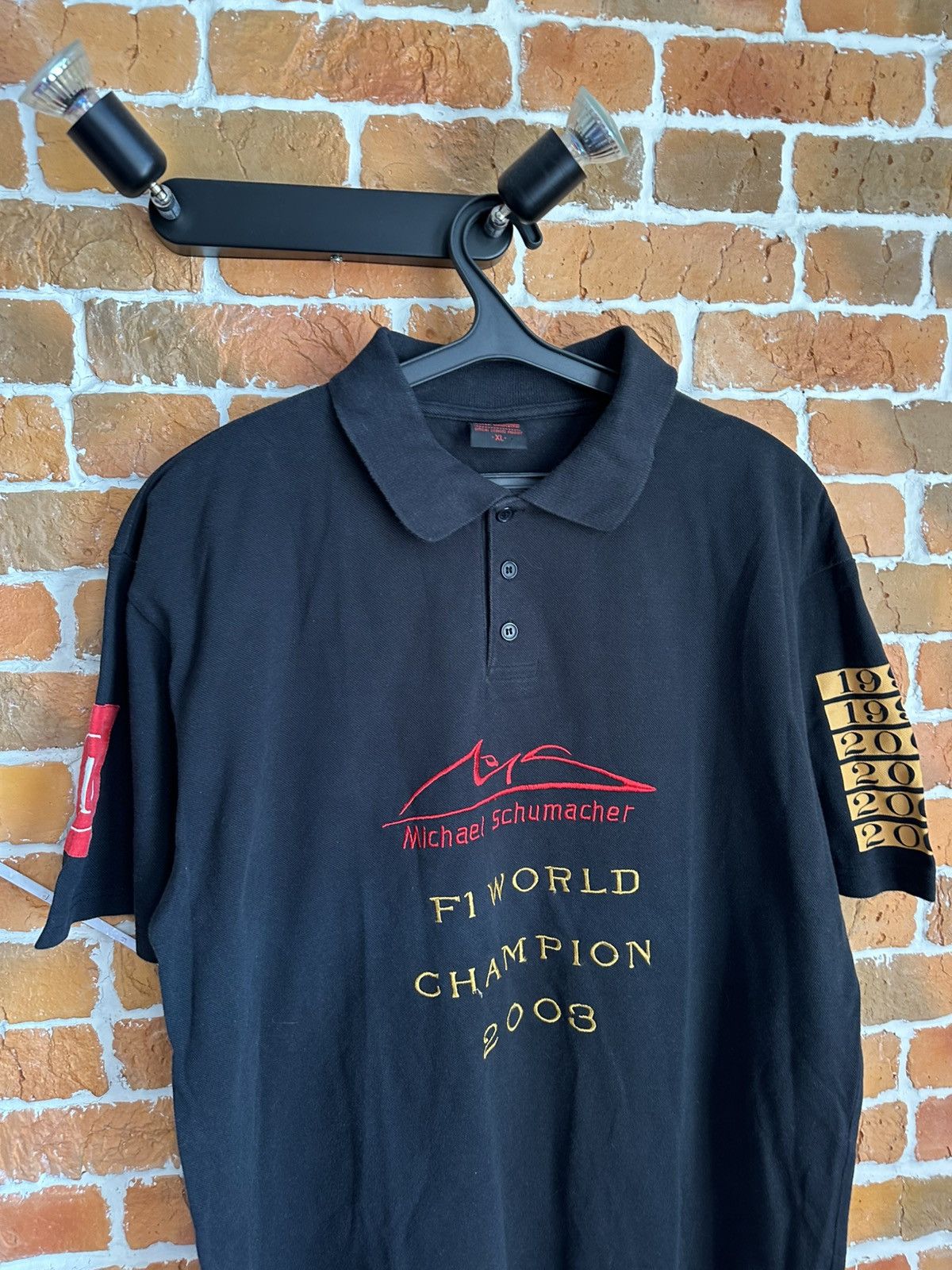 Ferrari Ferrari Michael Schumacher F1 Polo Shirt Size US XL / EU 56 / 4 - 2 Thumbnail