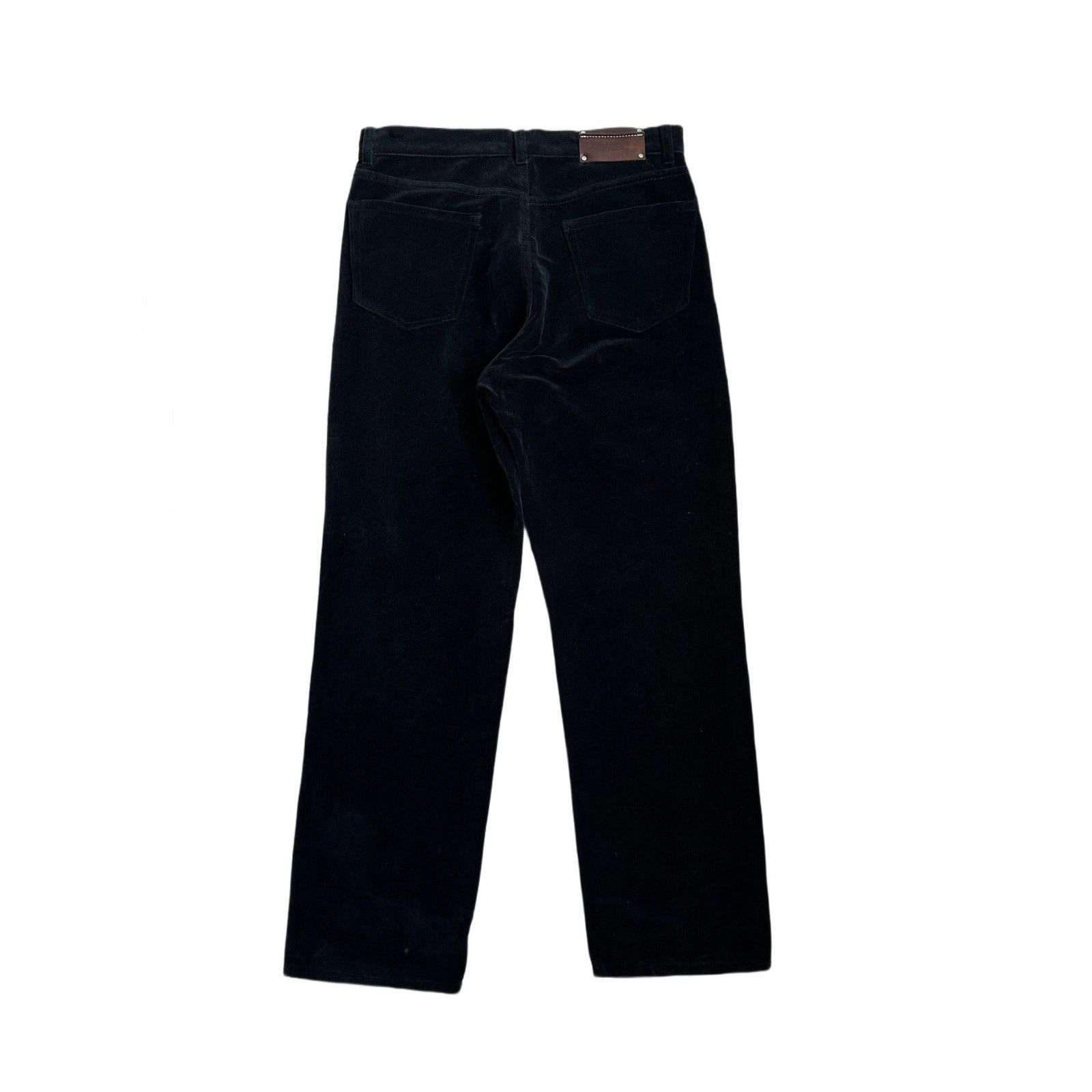 Dries Van Noten Dries Van Noten Velour Trousers Size US 30 / EU 46 - 2 Thumbnail