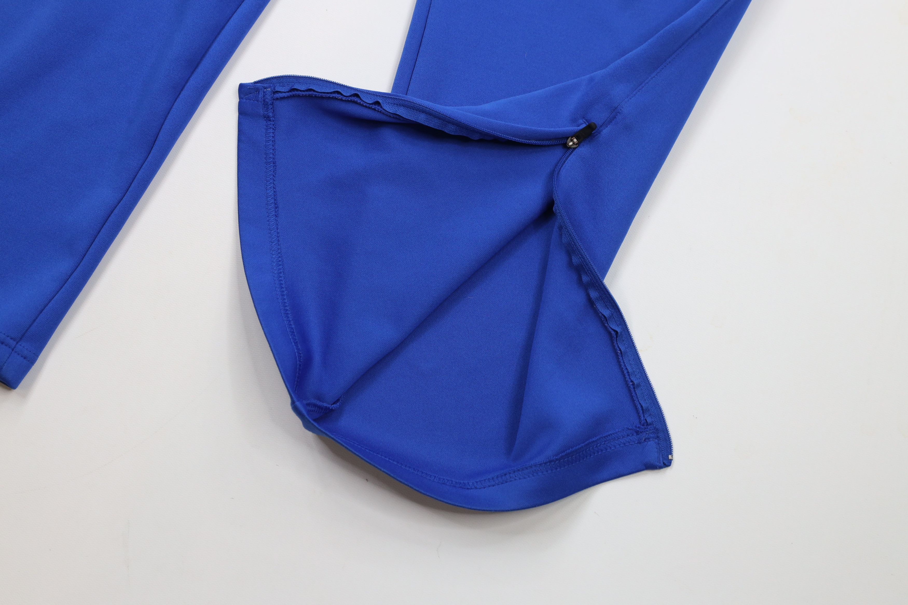 Nike × Vintage Vintage Nike Mini Swoosh Wide Leg Sweatpants Royal Blue Size US 34 / EU 50 - 6 Thumbnail