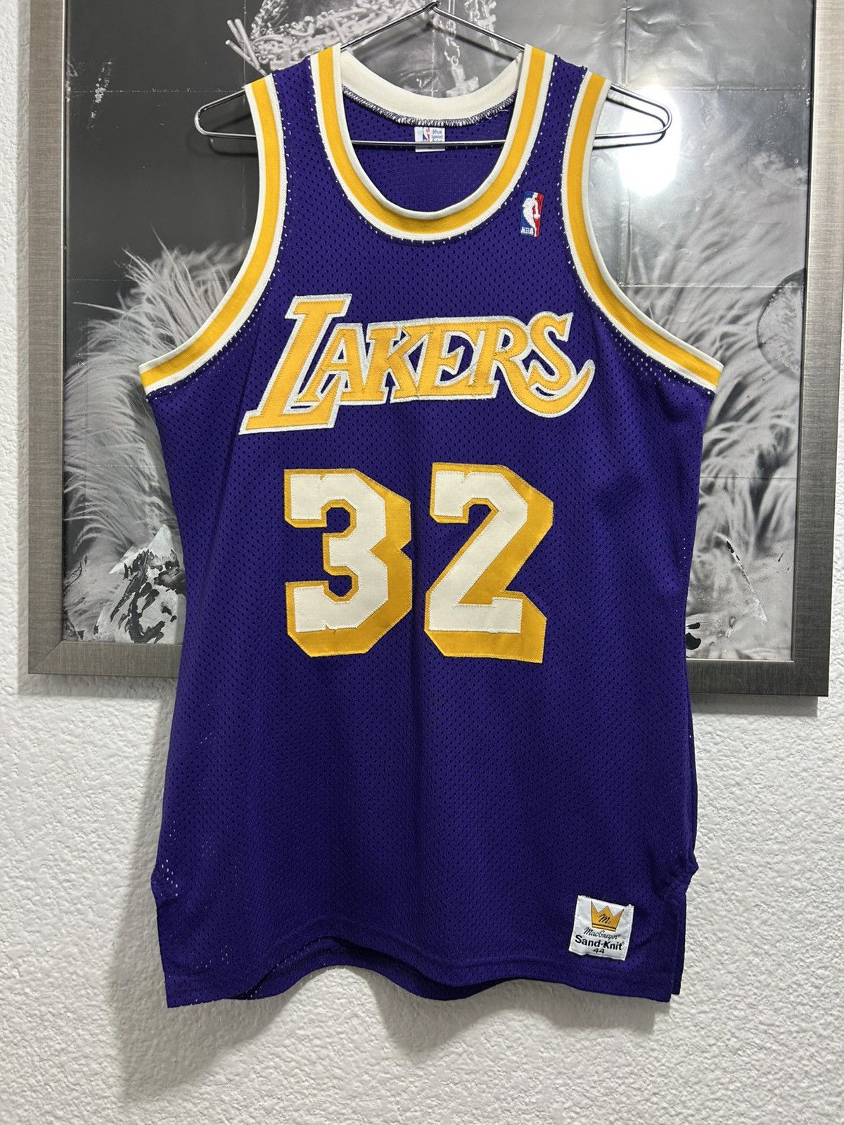 NBA 1985-1989 Lakers NBA “Magic Johnson” #32 Size US L / EU 52-54 / 3 - 1 Thumbnail