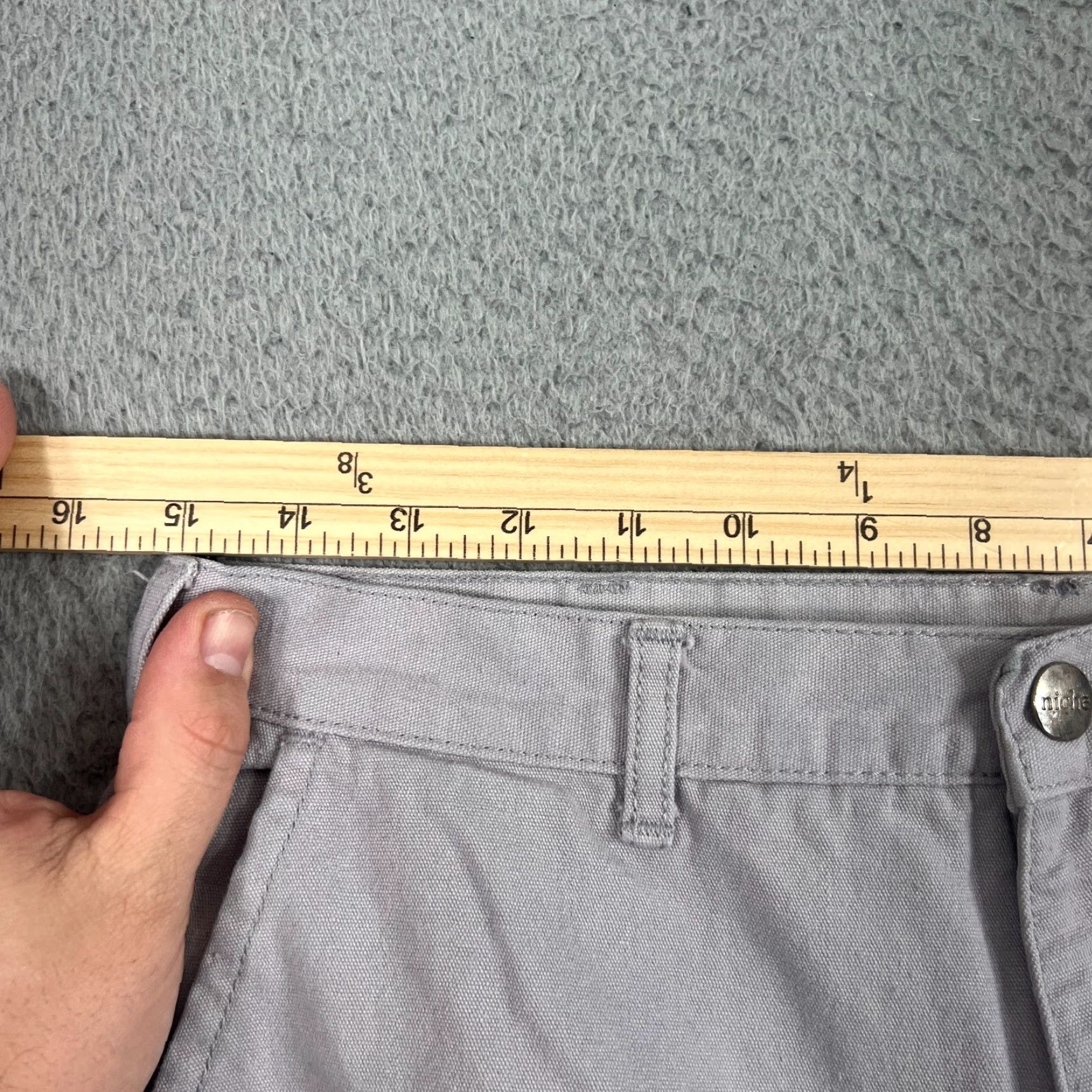 Vintage VINTAGE Niche Untd Baggy Jeans Men 30x32 90s Grunge Denim Relaxed Fit Gray Size US 30 / EU 46 - 4 Thumbnail