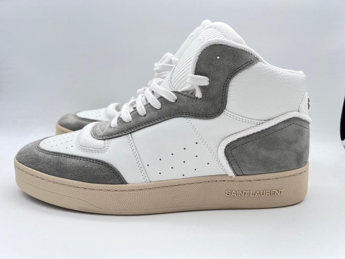 Saint Laurent Paris New Saint Laurent SL80 high top men sneakers IT43/US 10/UK 9 Size US 10 / EU 43 - 17 Thumbnail