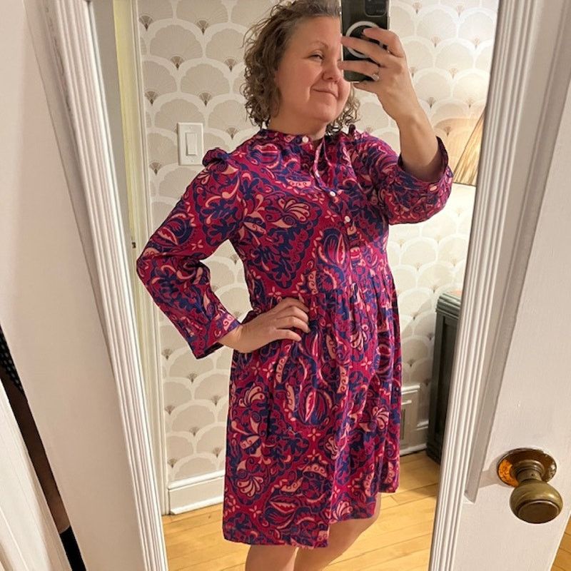 Banjanan Banjanan Pink Floral Dress Size Medium Size M / US 6-8 / IT 42-44 - 2 Thumbnail