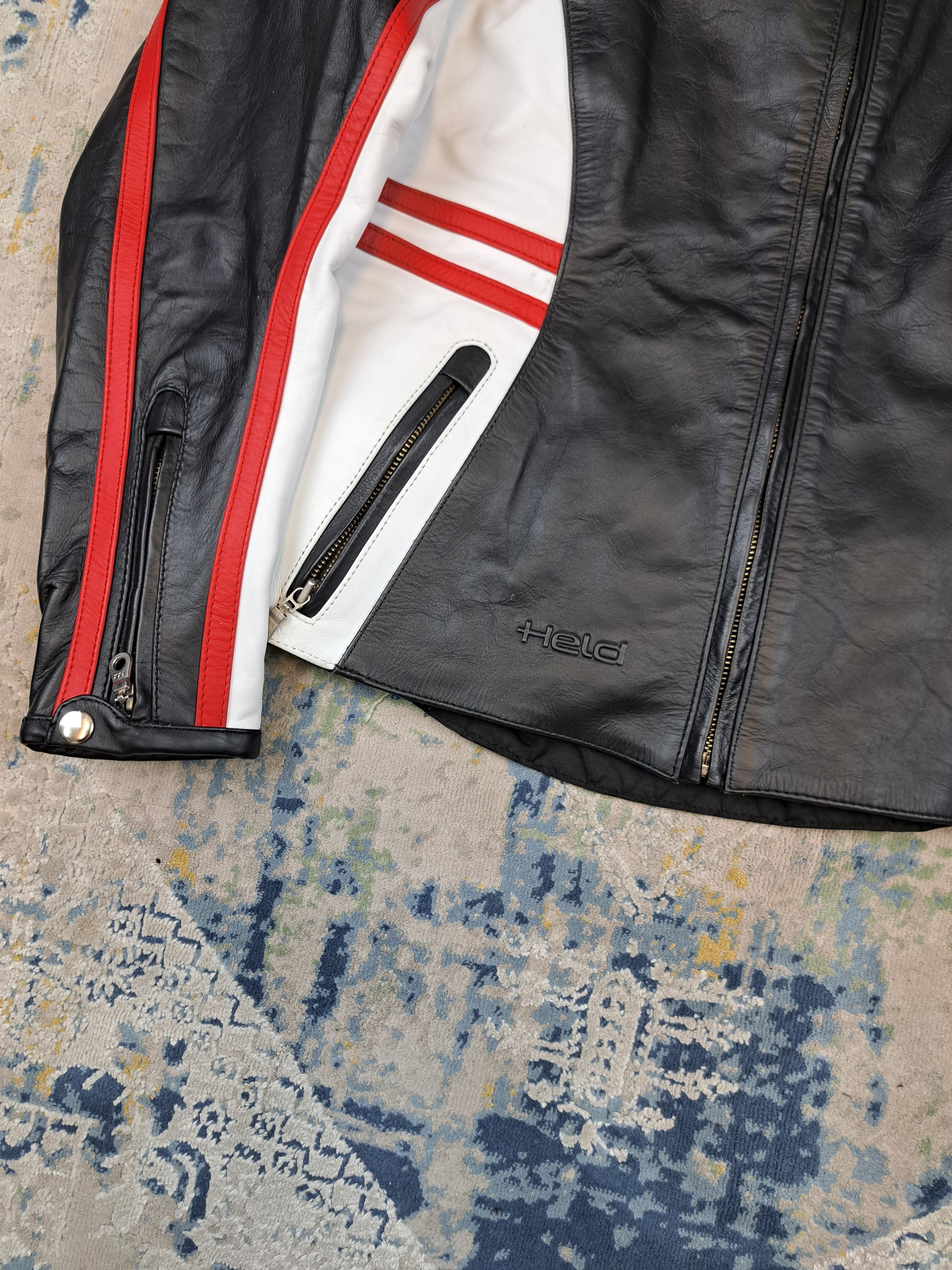 Genuine Leather Genuine Leather Avant Garde Cropped Racing Tribal Jacket Size M / US 6-8 / IT 42-44 - 5 Thumbnail