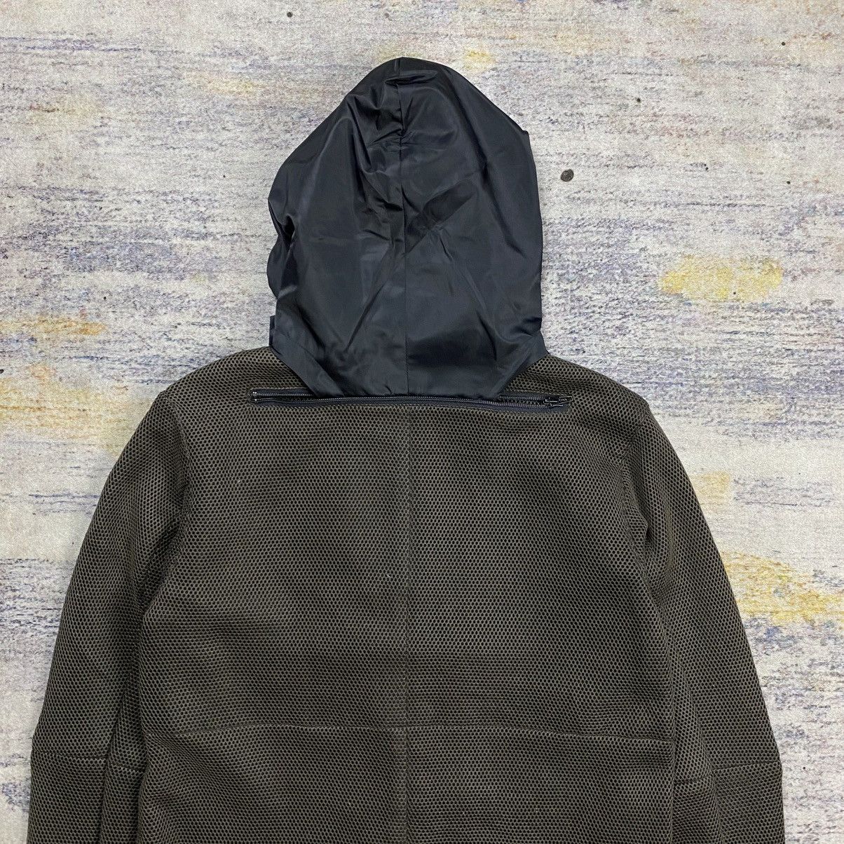 Yohji Yamamoto Vintage A.A.R Yohji yamamoto bikers mesh jacket Size US M / EU 48-50 / 2 - 12 Thumbnail
