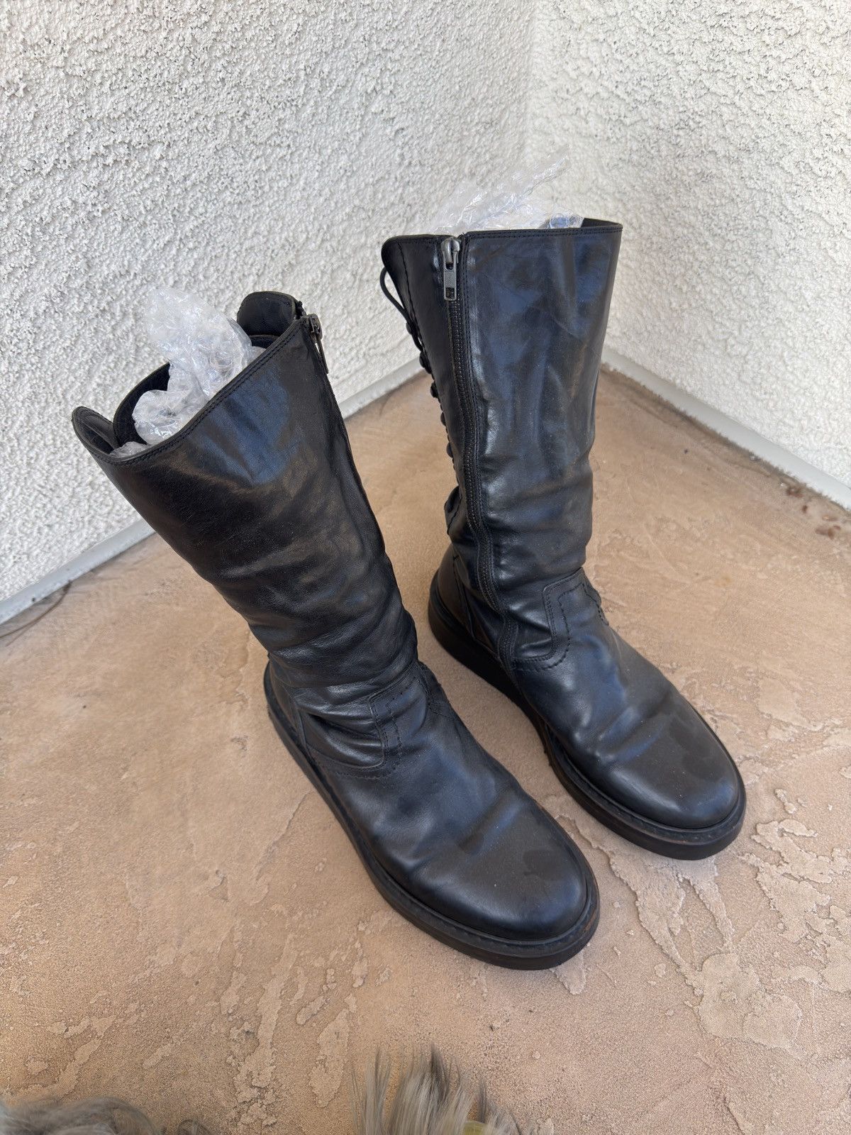 Ann Demeulemeester Ann Demeulemeester 2011? OG higher back lace boots Size US 7 / EU 40 - 3 Thumbnail