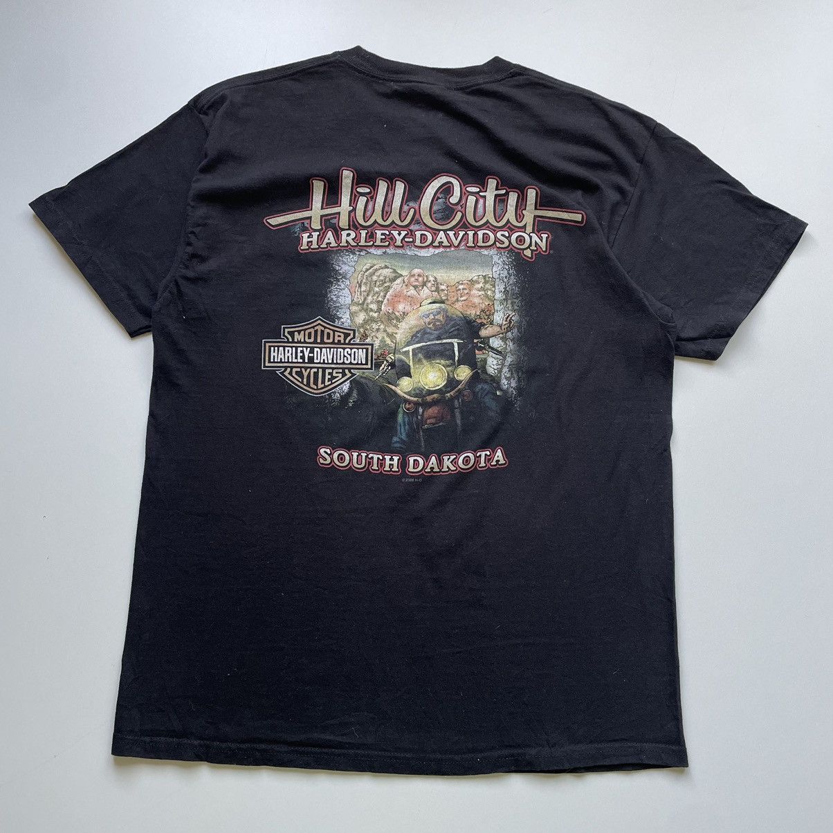 Harley Davidson Vintage Harley Davidson Motorcycles Graphic Biker T Shirt Size US L / EU 52-54 / 3 - 3 Thumbnail