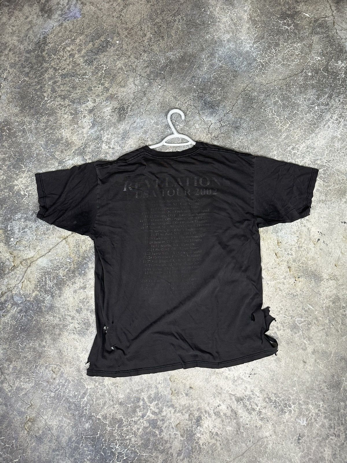 Band Tees × Vintage Vintage Thrashed Revelations Blue Flame Tee Size US XL / EU 56 / 4 - 5 Thumbnail