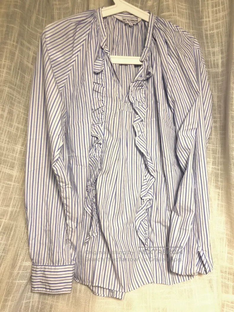 Comme des Garcons Comme Des Garcons Striped shirt blouse Size S / US 4 / IT 40 - 3 Thumbnail