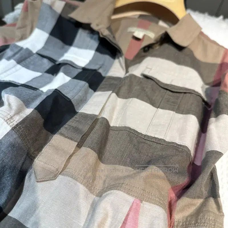 Burberry Burberry Color Block Cotton Dress in Size S. Size S / US 4 / IT 40 - 9 Thumbnail