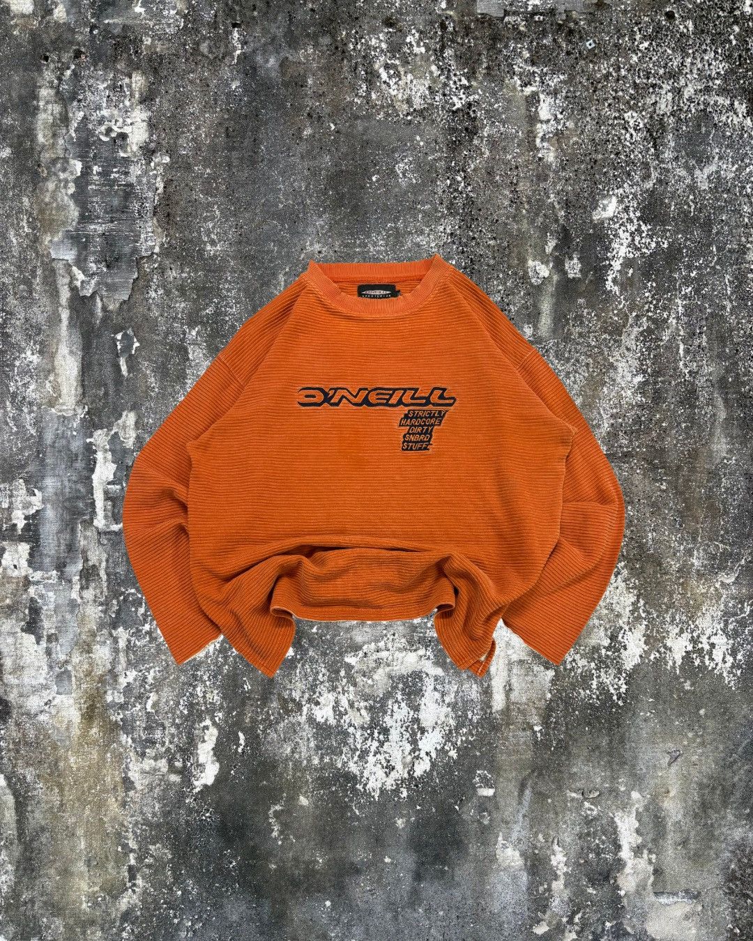 O'Neill Y2K Vintage O’Neill Orange Crewneck Sweatshirt Size US XL / EU 56 / 4 - 1 Thumbnail