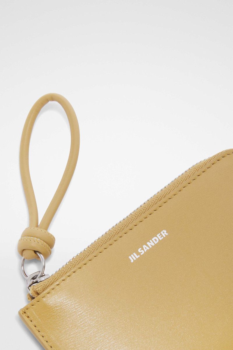 Jil Sander o1loc1c0426 Size:OS/Coin Purse in Beige Size ONE SIZE - 5 Thumbnail