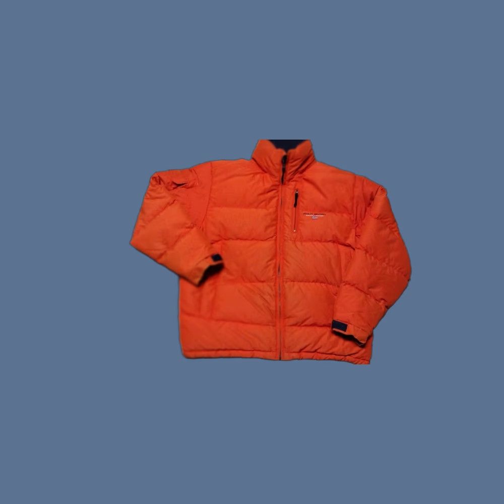 Polo Ralph Lauren VINTAGE Polo Sport Ralph Lauren Quilted Down Jacket Puffy Orange L Mens 90s Size US L / EU 52-54 / 3 - 1 Thumbnail