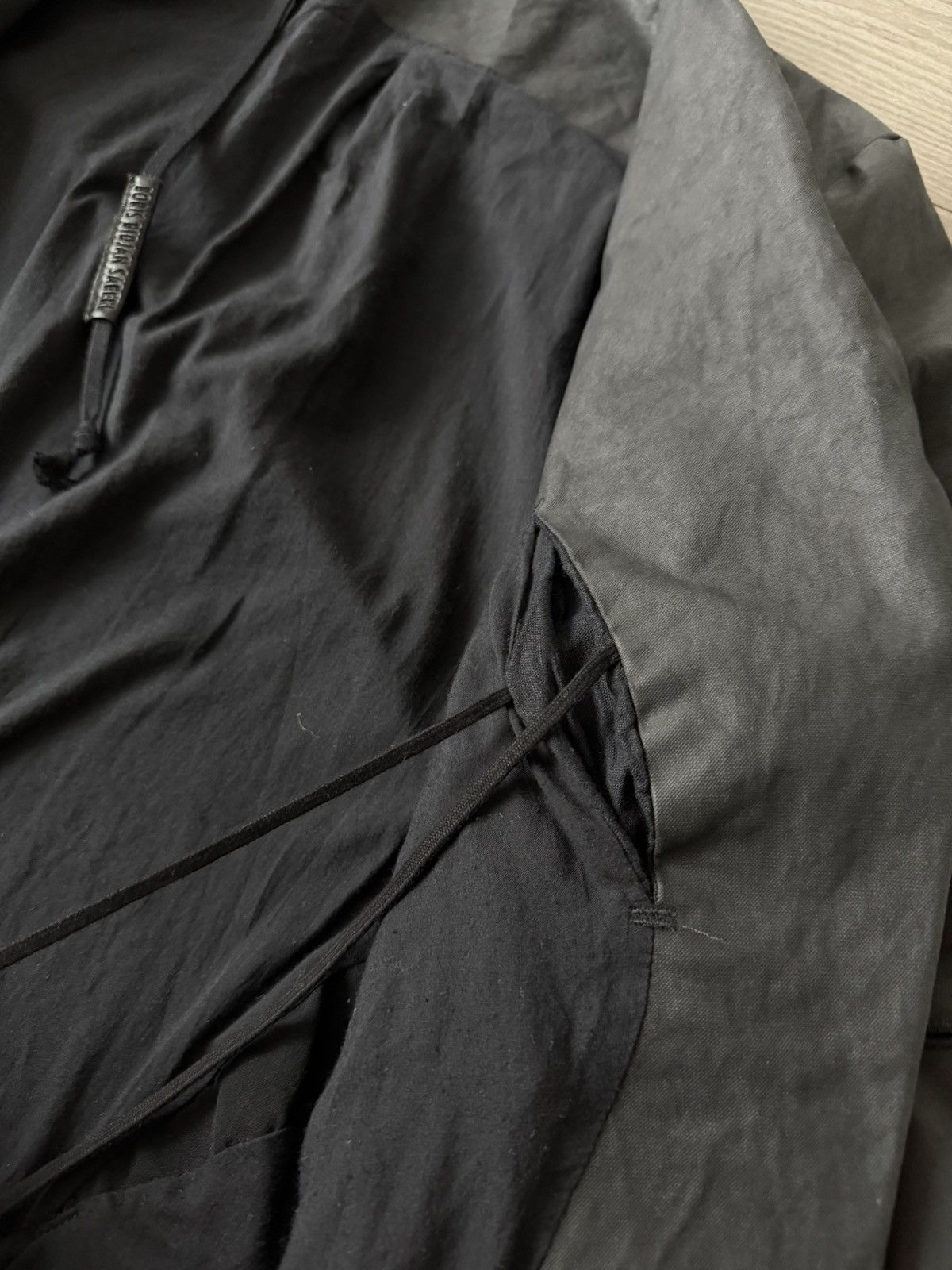 Boris Bidjan Saberi Boris Bidjan Saberi AW09-10 JP2 Waxed Perforated Lamb JCKT Size US M / EU 48-50 / 2 - 18 Thumbnail