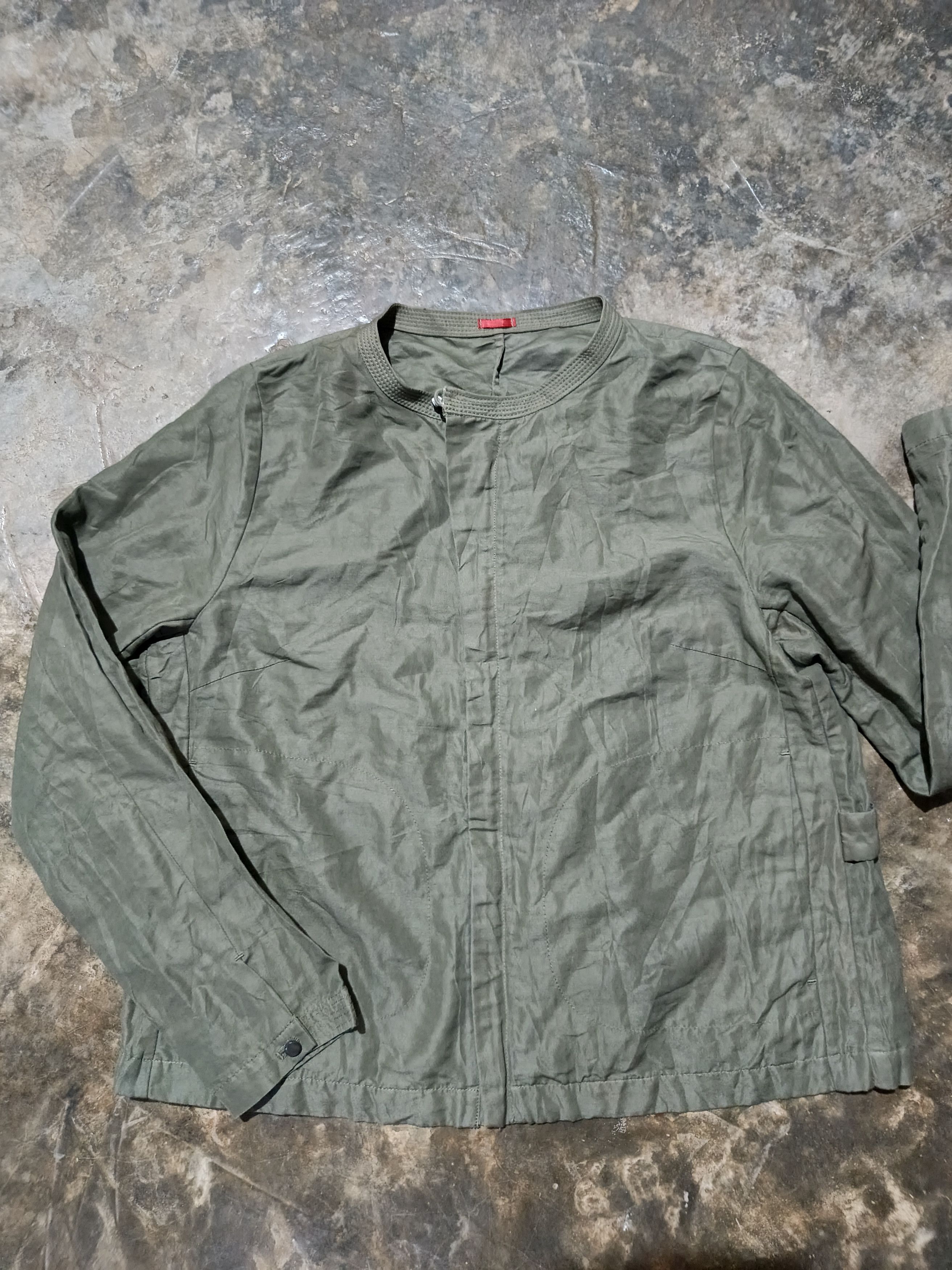 Japanese Brand Pal'las palace linen blouson jacket Size M / US 6-8 / IT 42-44 - 2 Thumbnail