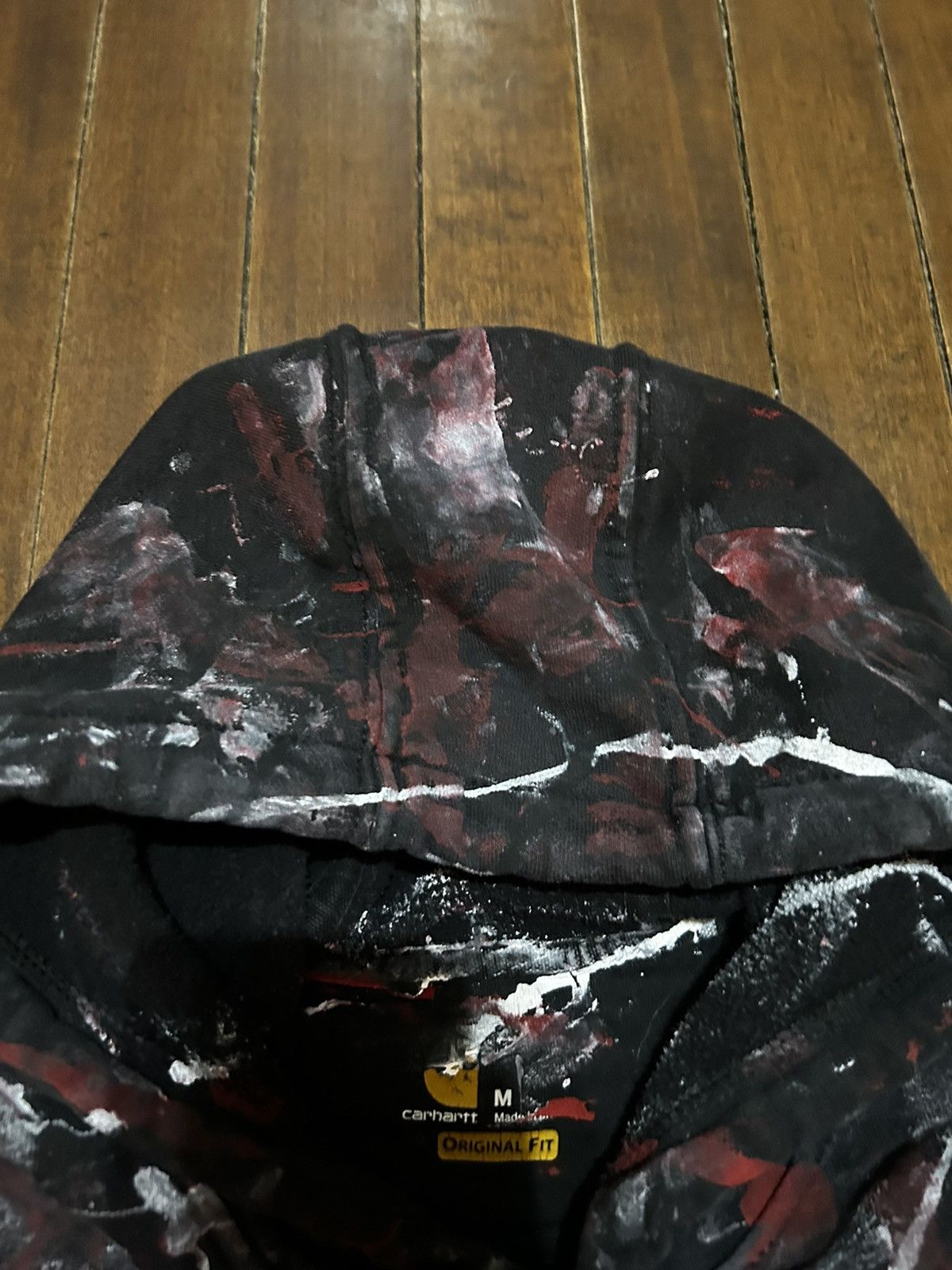 Japanese Brand Y2K Custom Carhartt x GALLERY DEPT. Hoodie Size US M / EU 48-50 / 2 - 9 Thumbnail