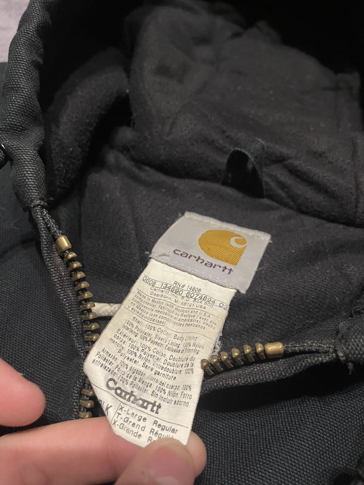 Carhartt × Vintage Vintage Carhartt Active Work Jacket 90s Size US XL / EU 56 / 4 - 8 Thumbnail