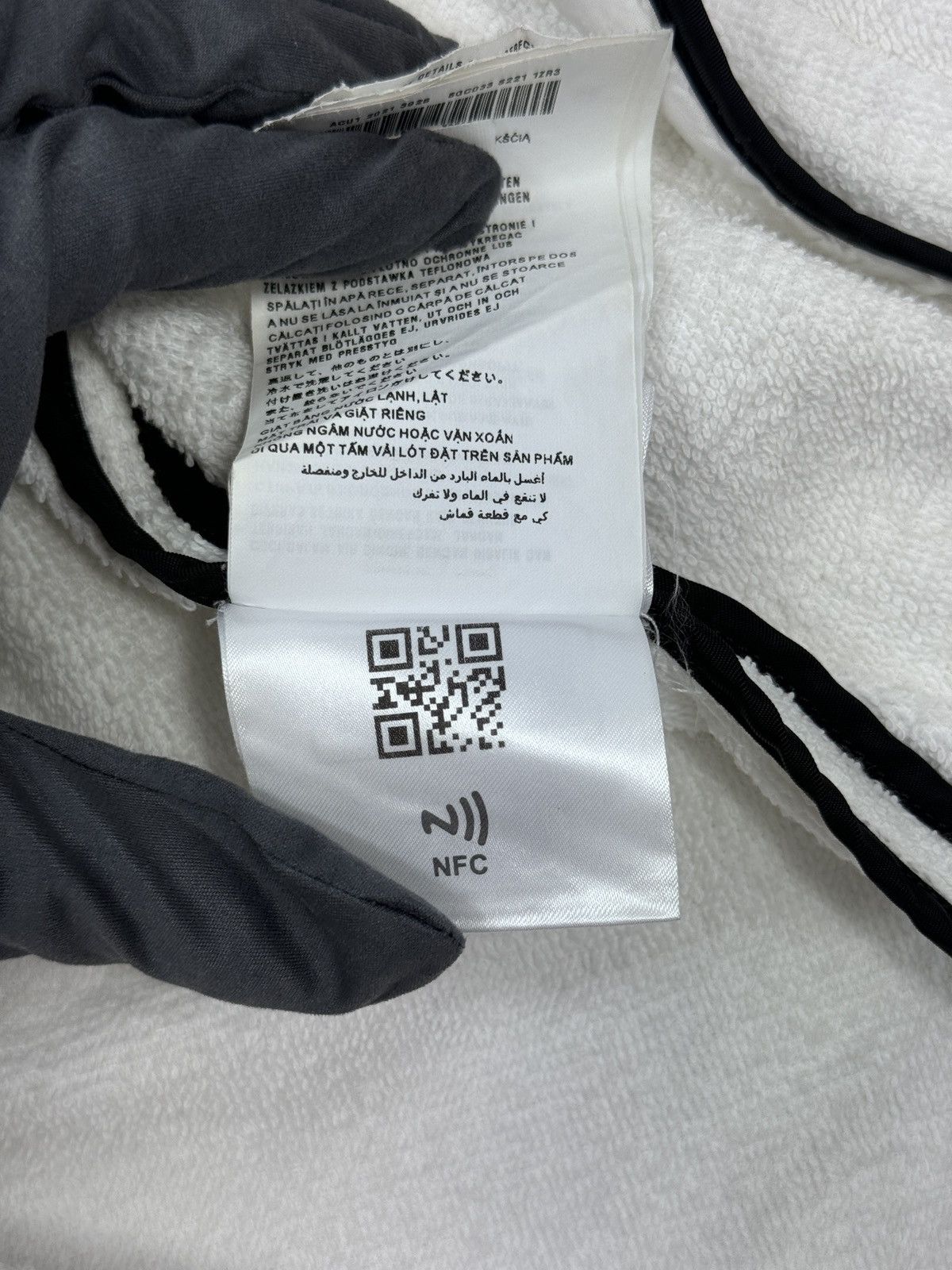 Prada TRIANGLE LOGO FLEECE ZIP UP Size US XL / EU 56 / 4 - 21 Thumbnail