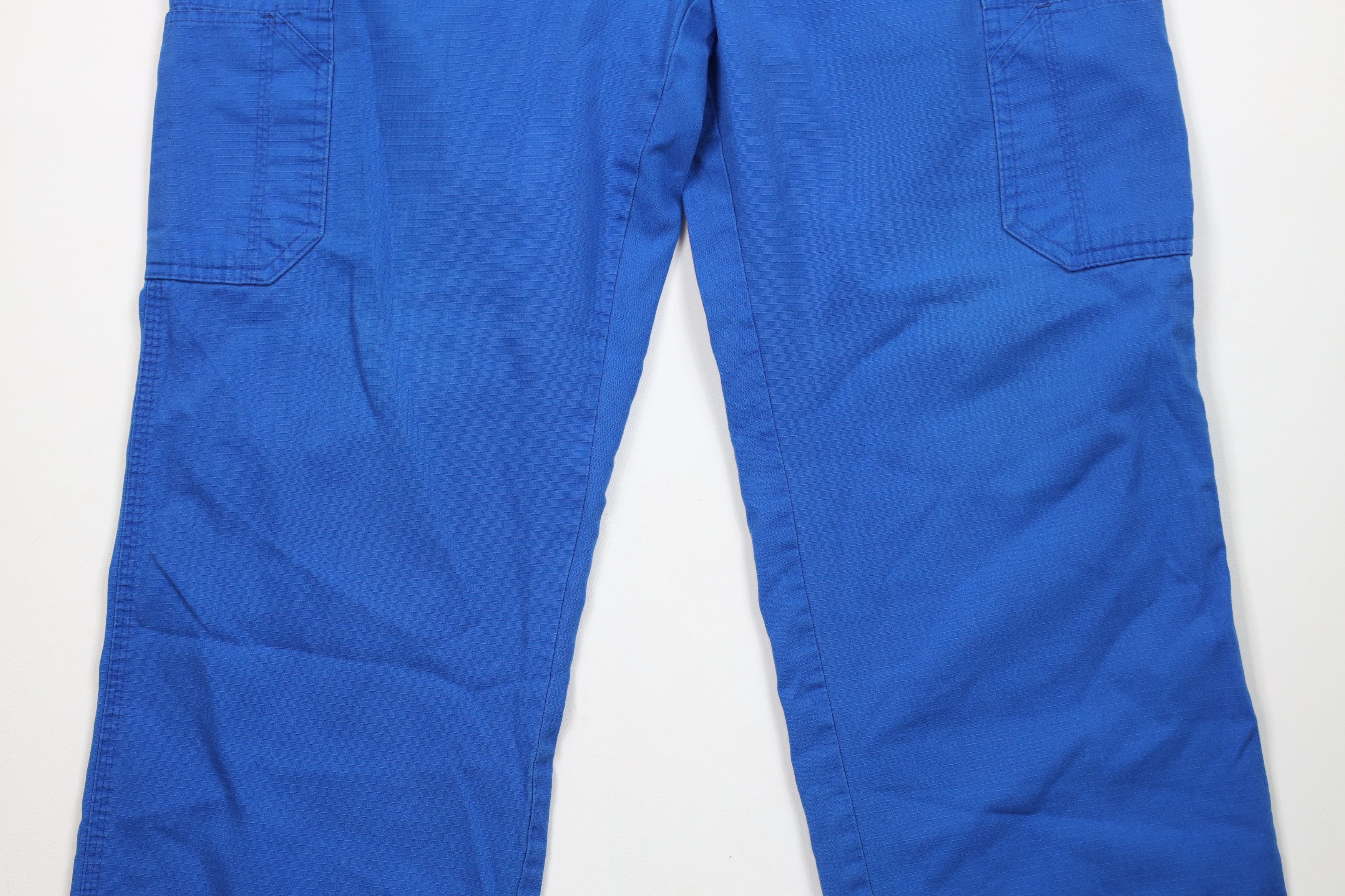 Carhartt Vintage Carhartt Spell Wide Leg Ripstop Scrubs Pants Blue Size US 36 / EU 52 - 3 Thumbnail