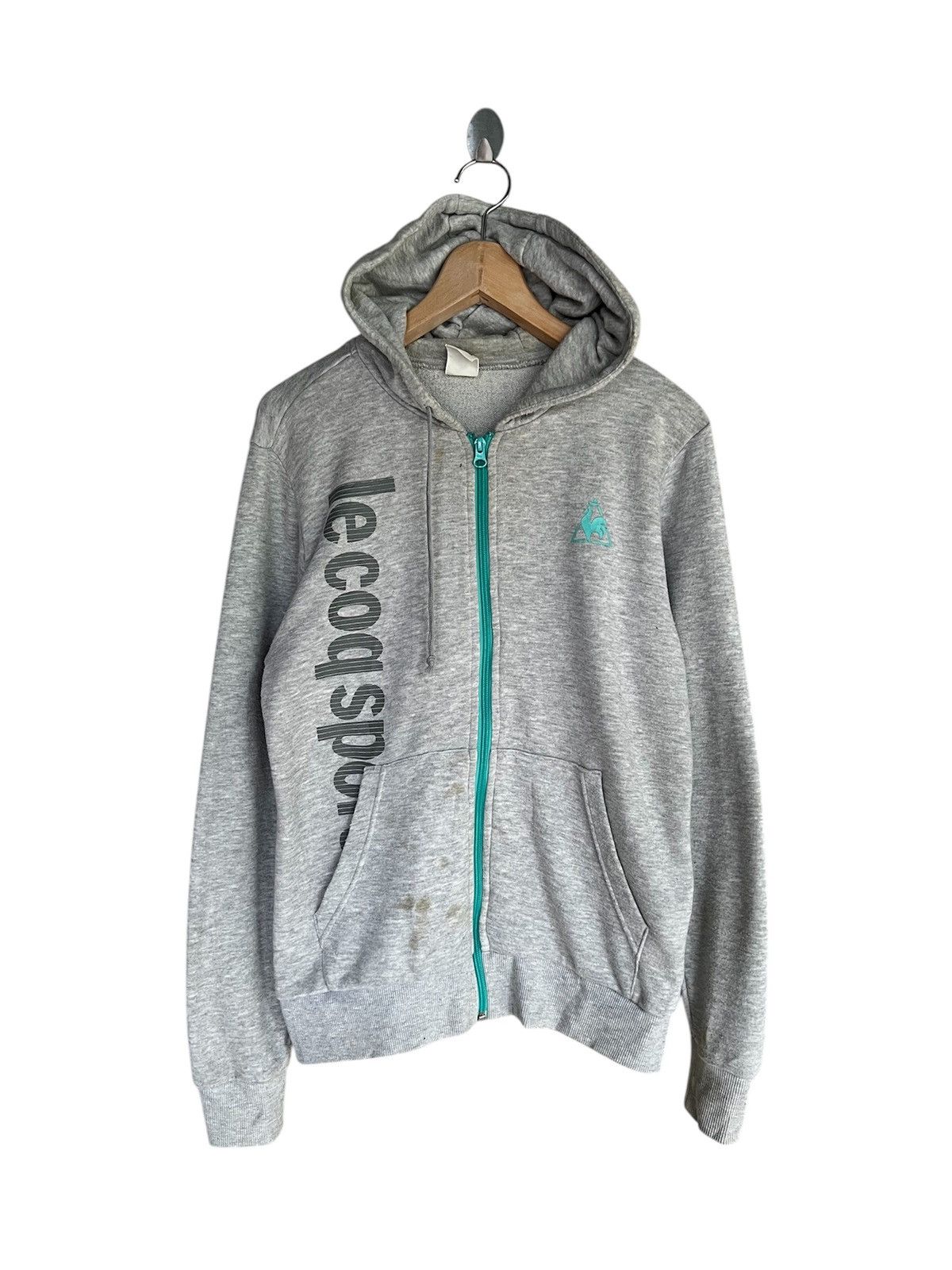 Le Coq Sportif Lecoq Sportif Spell Out Hoodies Size US S / EU 44-46 / 1 - 1 Thumbnail