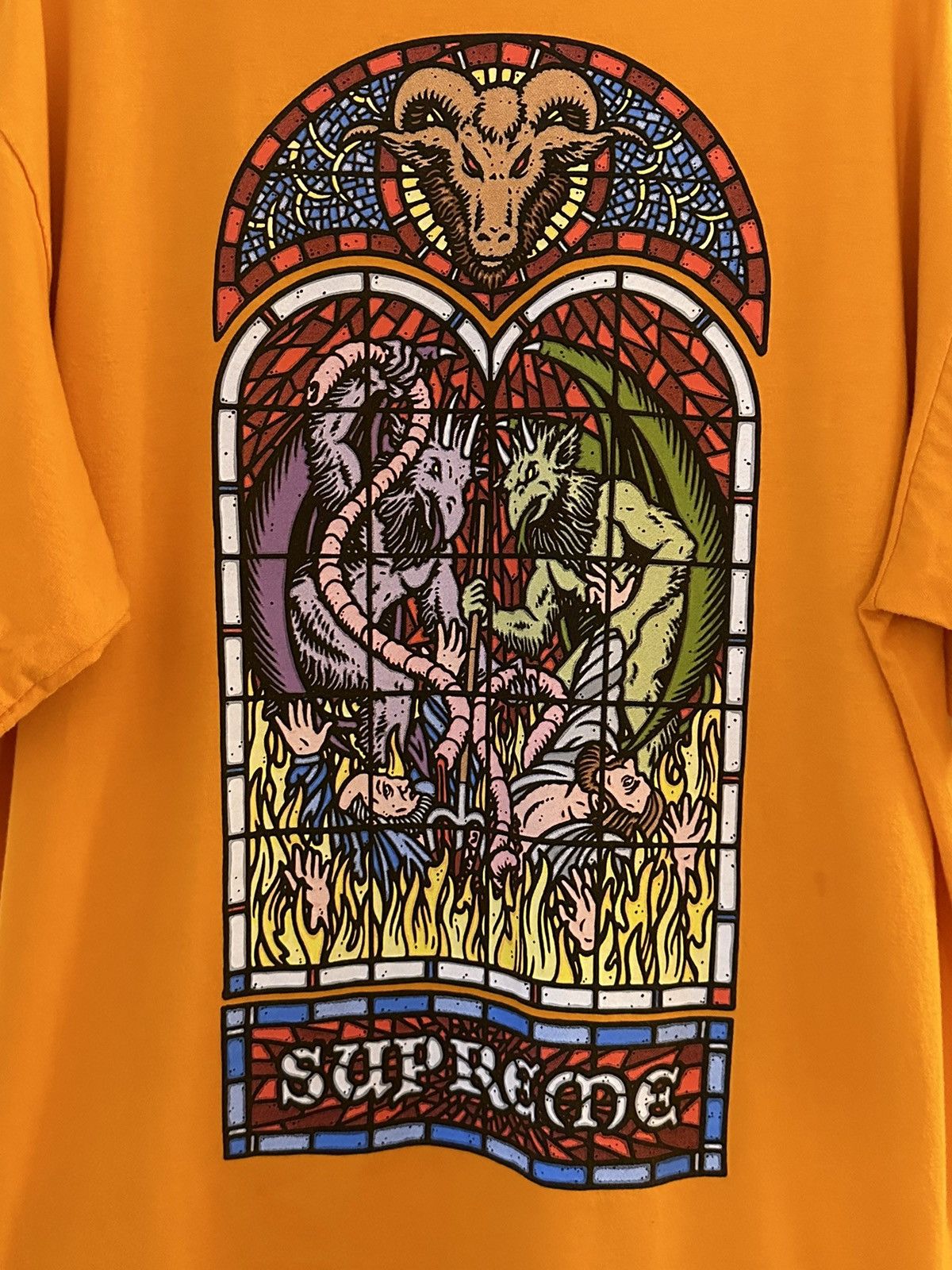 Supreme Supreme Worship Tee Size US XL / EU 56 / 4 - 2 Thumbnail