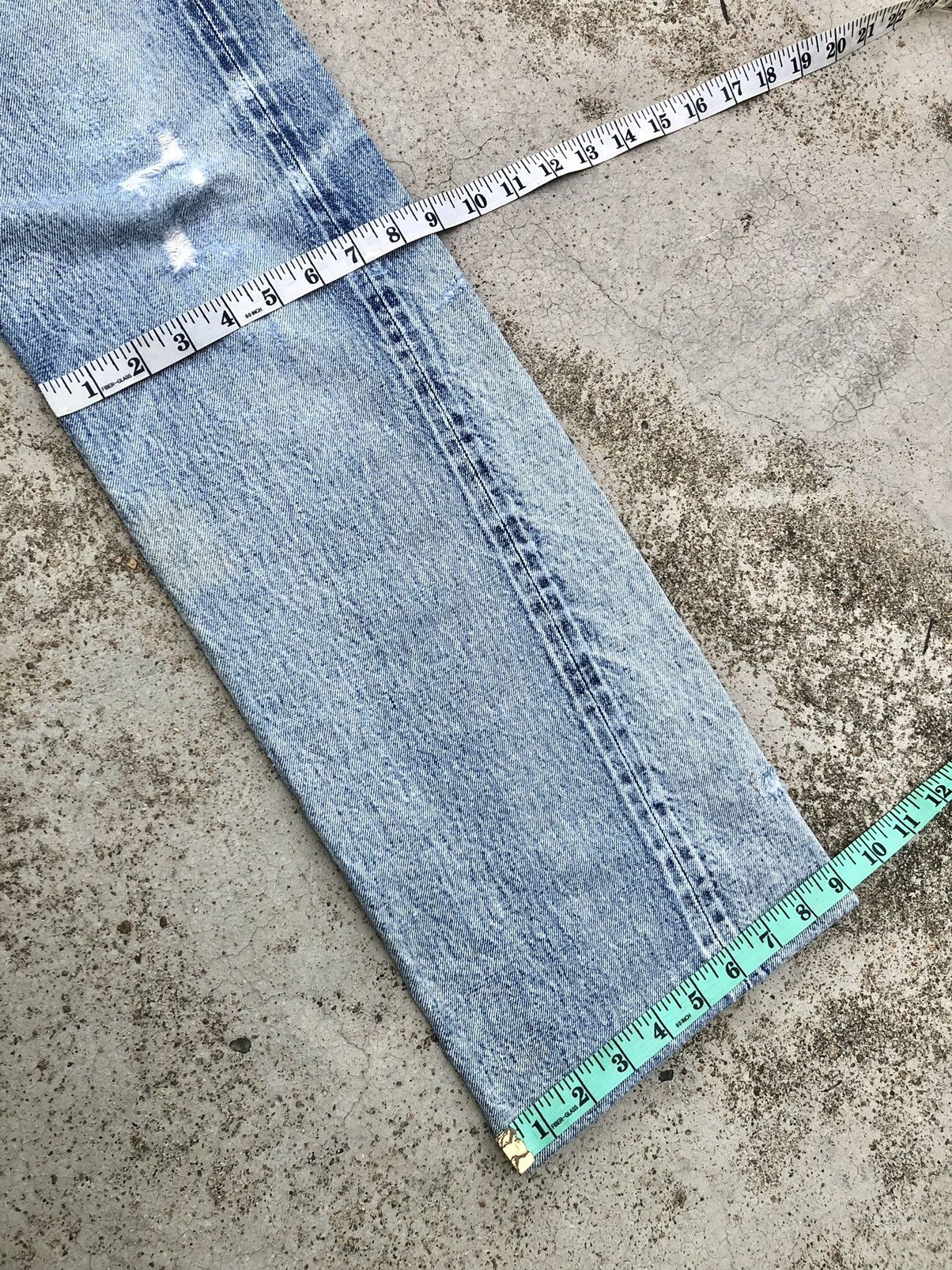 Other SELVEDGE REDLINE DISTRESSED DENIM Size US 33 - 15 Thumbnail