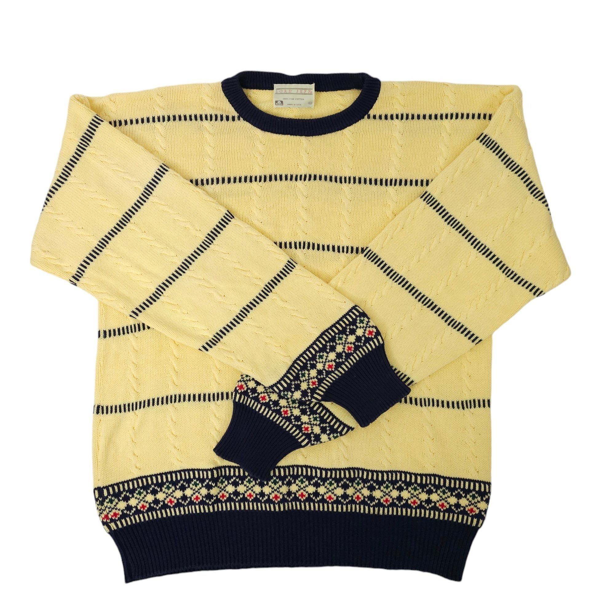 Other Lord Jeff Pullover Sweater Mens XL Grandpa Vintage 90s Crew Size US XL / EU 56 / 4 - 7 Thumbnail