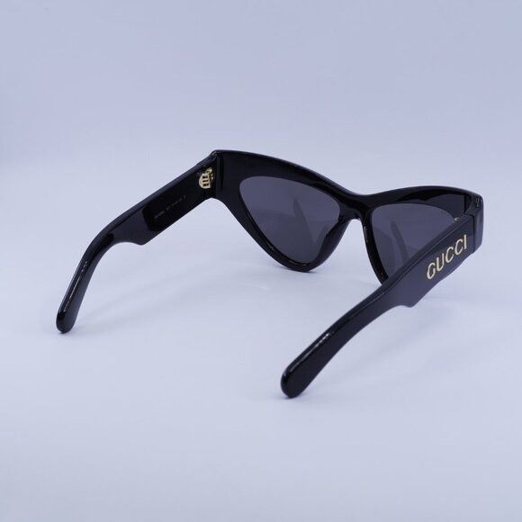Gucci 🕶️ New Gucci GG1294S 001 Black/Grey Sunglasses Size ONE SIZE - 10 Thumbnail