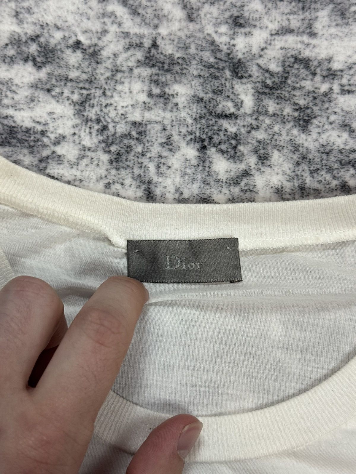 トップス dior homme ss05 speaker face tee Dior SS05 Dior Homme White Speaker Tee | Grailed