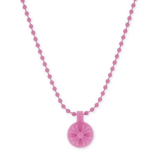 Chrome Hearts Silichrome Cross Ball Charm Necklace Pink Size ONE SIZE - 1 Thumbnail